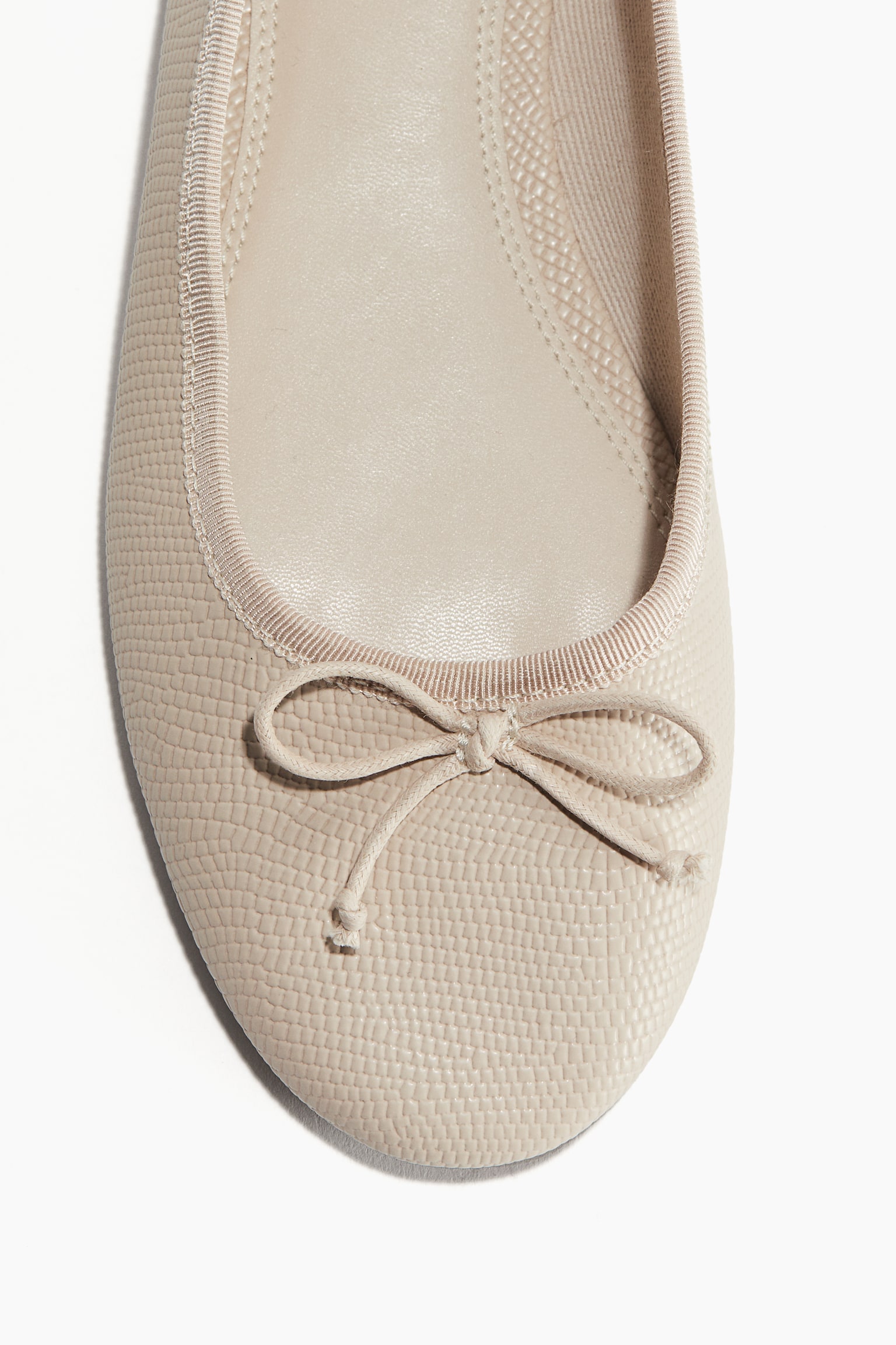 Ballet Flats - Light beige/Black/Silver colour/Black - 4