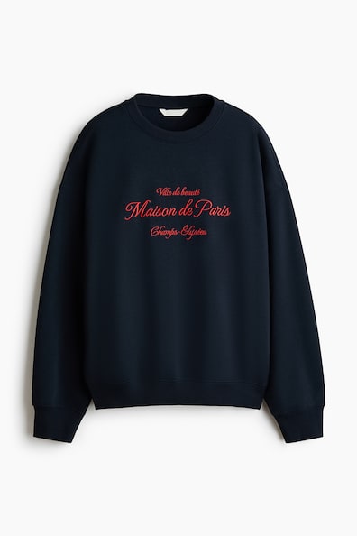 Loose-fit sweatshirt
