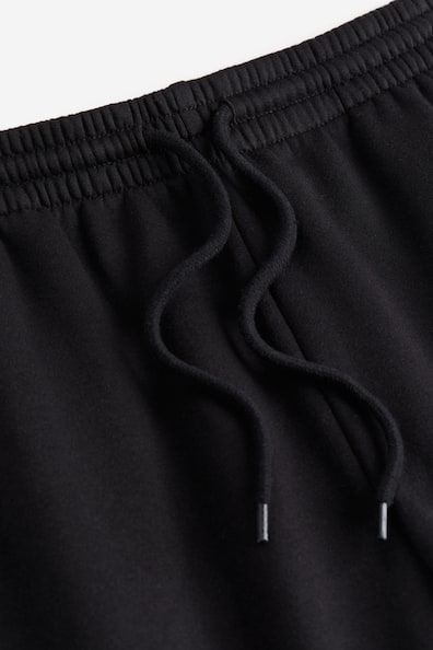 High-waisted joggers - High waist - Long - Black - Ladies | H&M GB