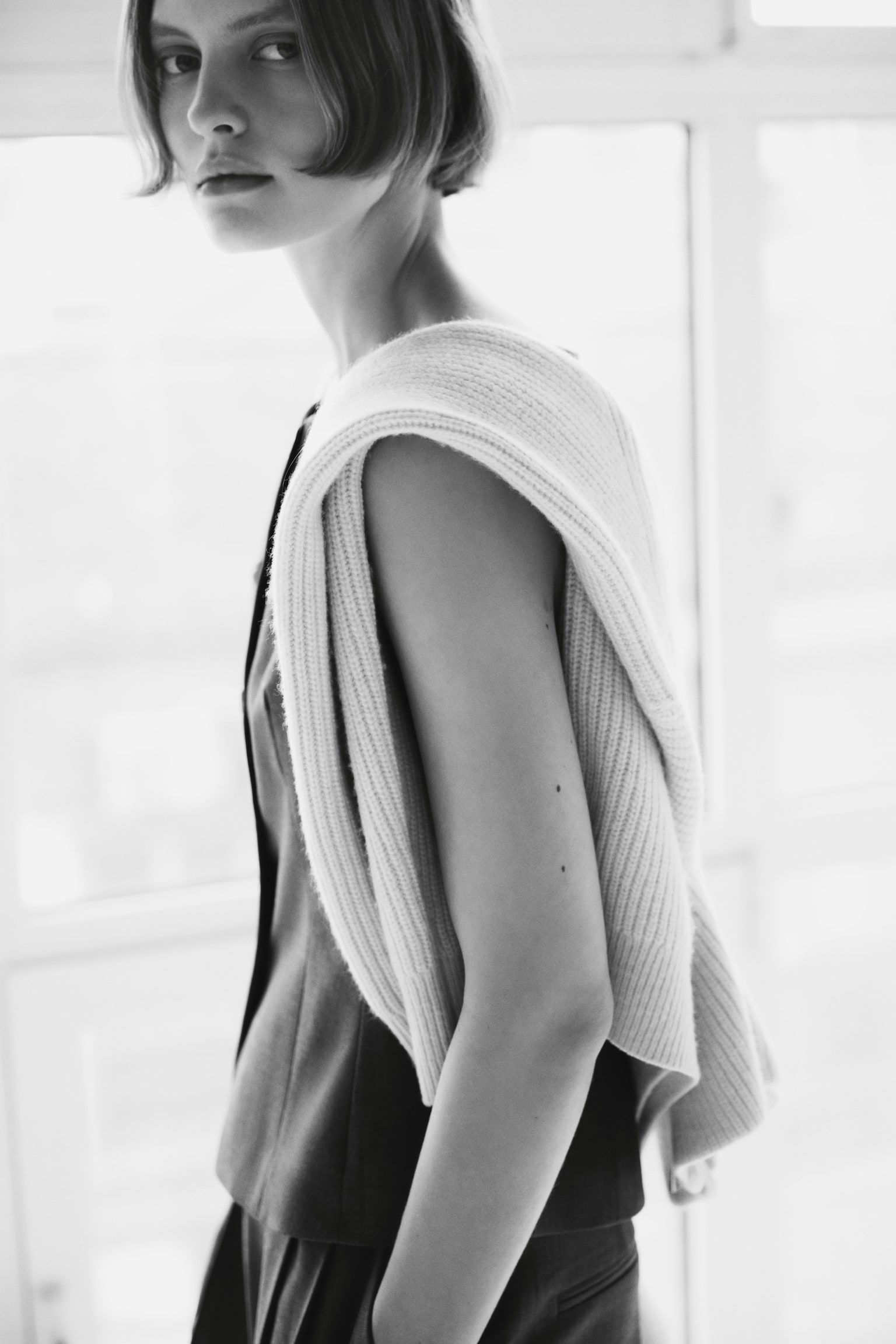 Áo gi-lê kiểu may đo - Màu be hồng đậm - 3