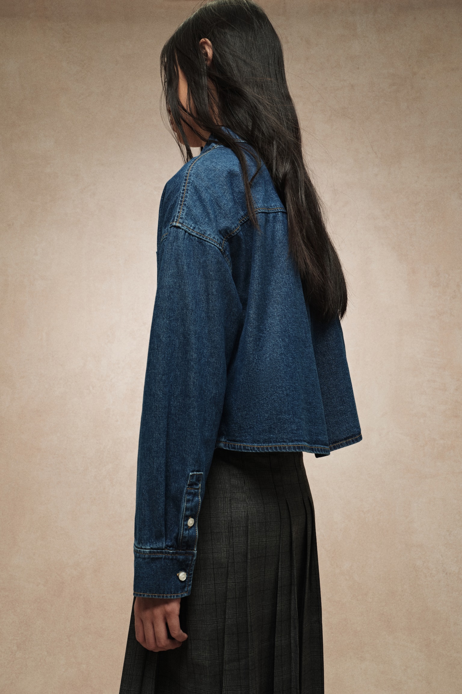 丹寧襯衫 - 丹寧藍 - 6