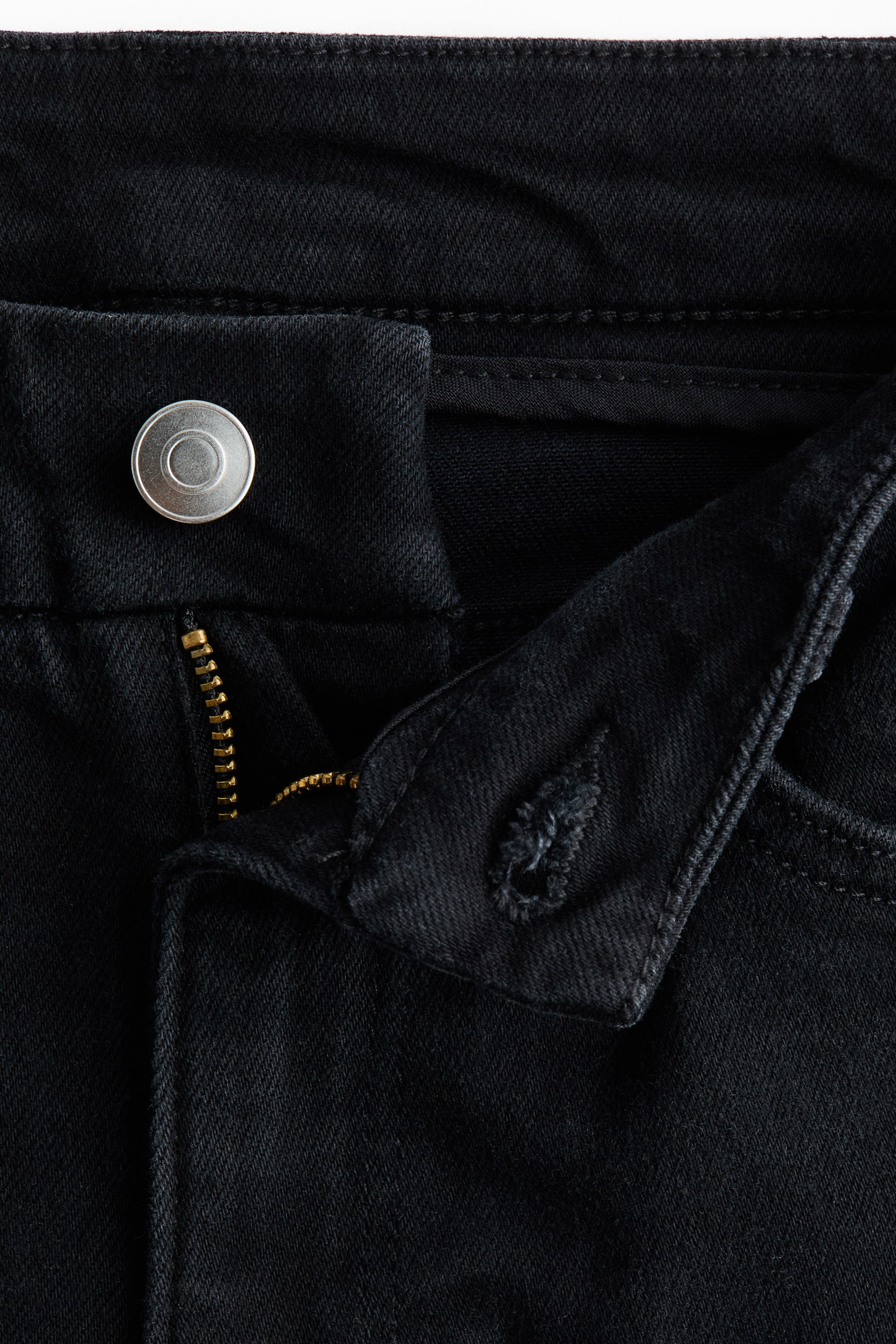 Wide High Jeans - Denimsvart/Mörkblå/Tvättad denimblå/Ljus denimblå - 6