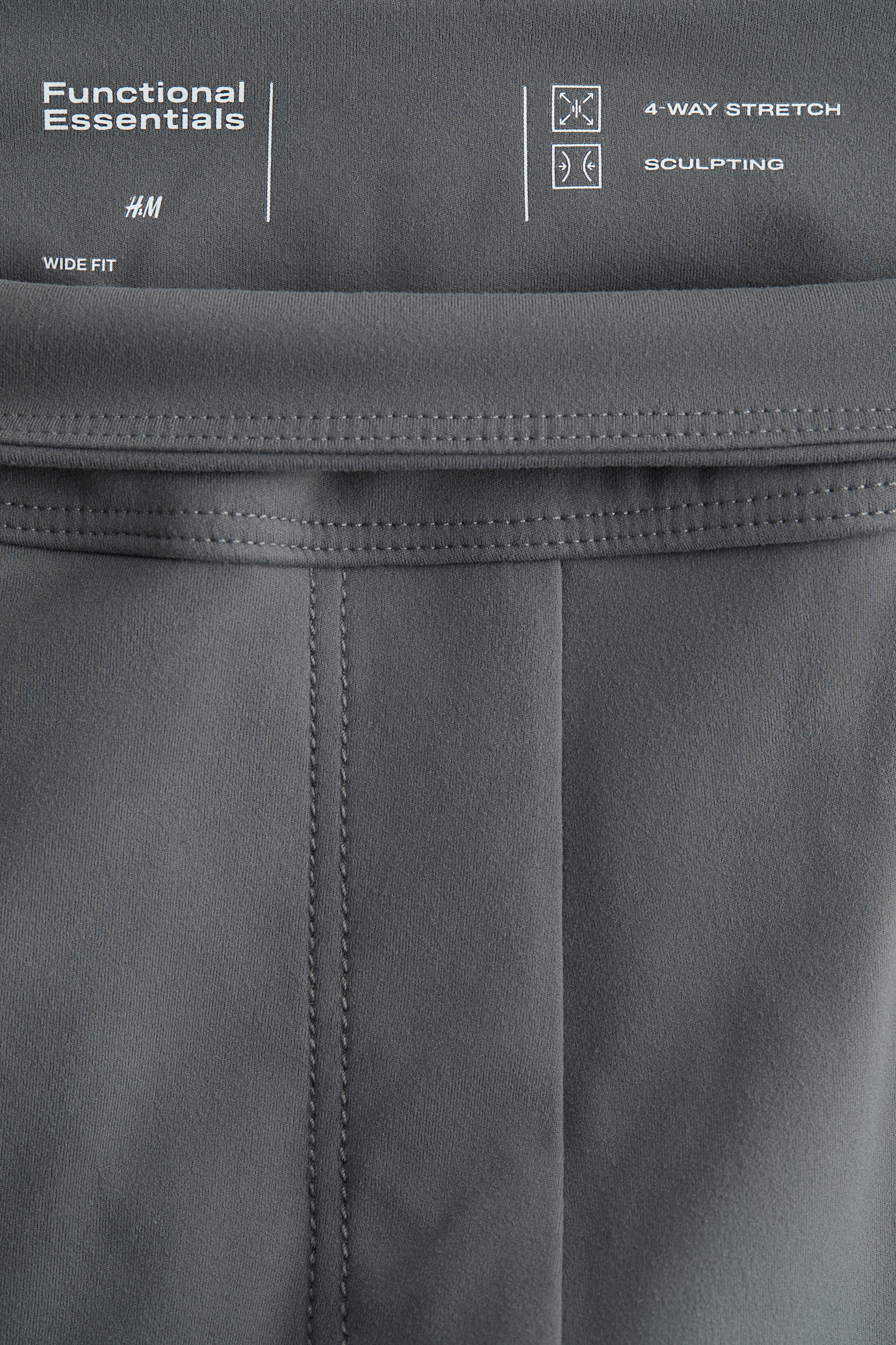 Four-way Stretch Wide Trousers