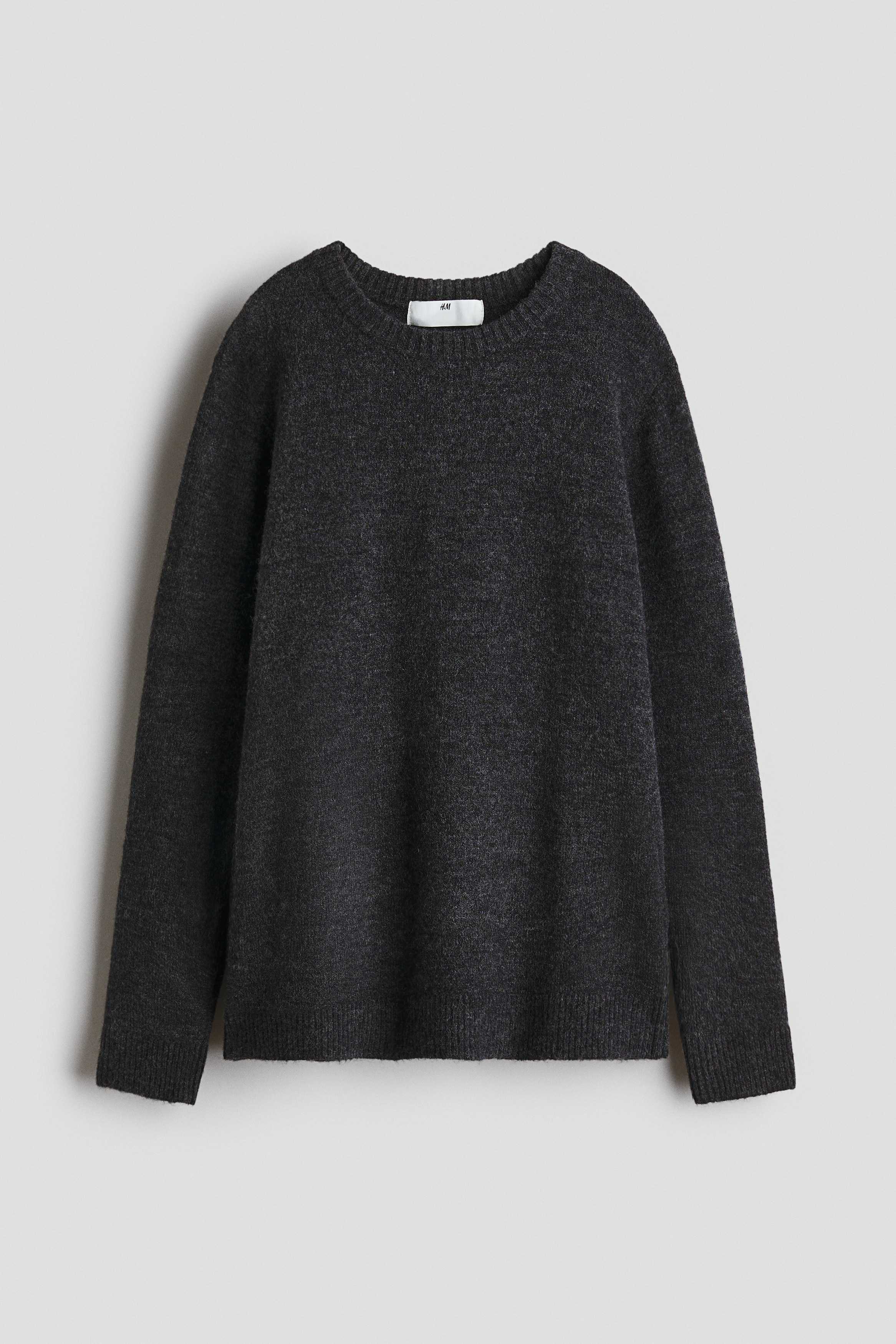 Gutt - Antrasittgrå Strikket genser - Size: 170 (14Y+)  - H&M