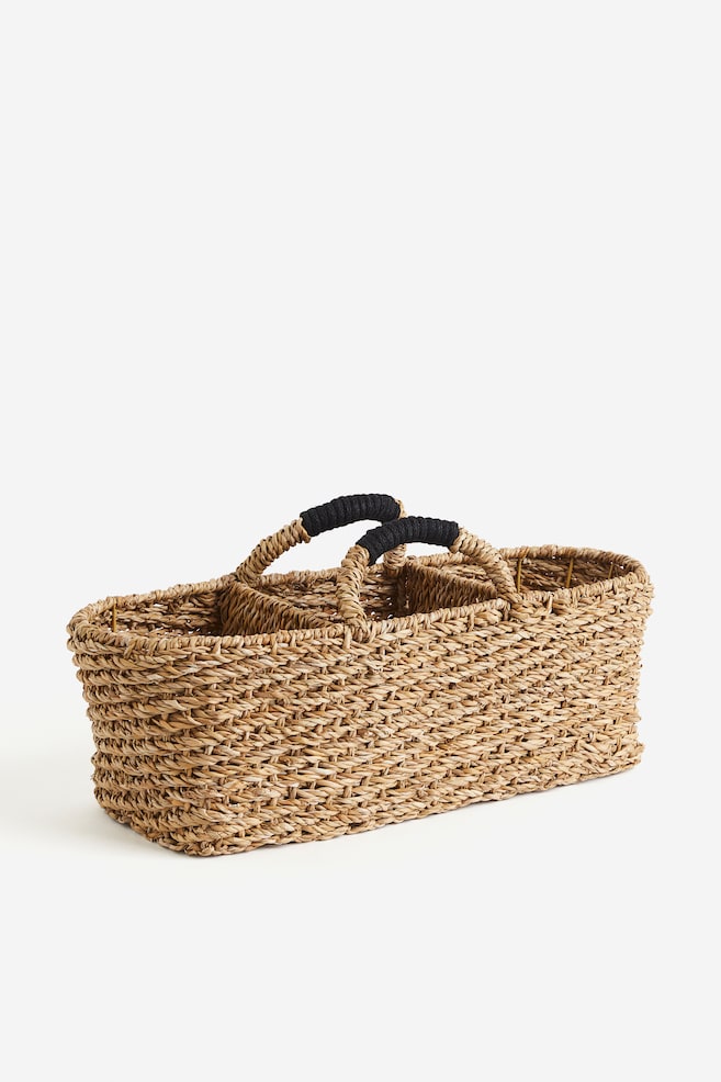 Braided Storage Caddy - Beige - 1