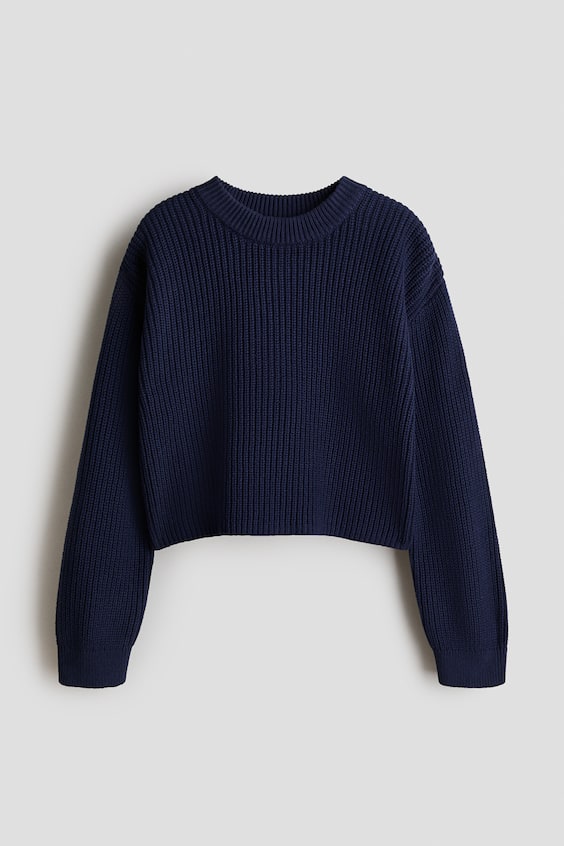 Детские свитеры H&M Cotton-Blend Sweater