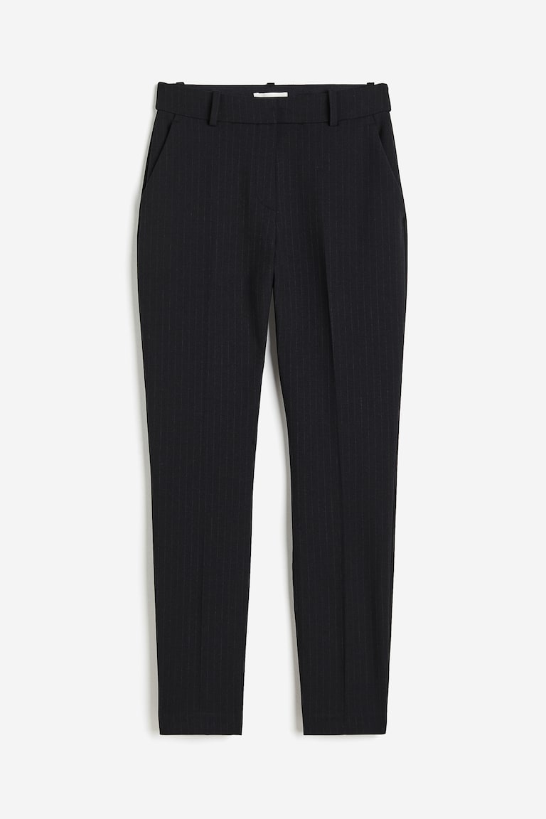 h&m cigarette trousers Women's Black Cigarette trousers