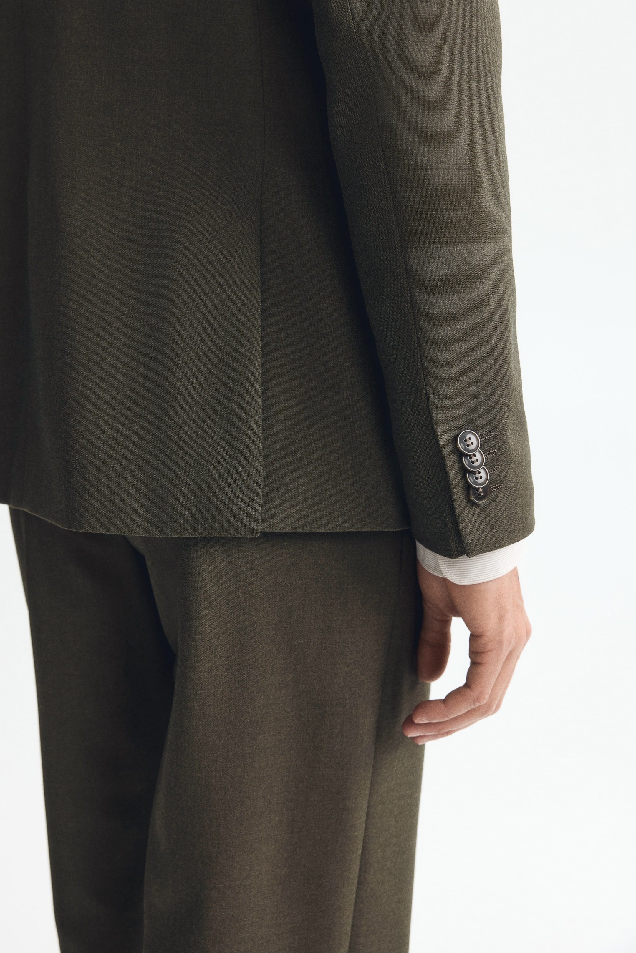 Regular-Fit Double-Breasted Jacket