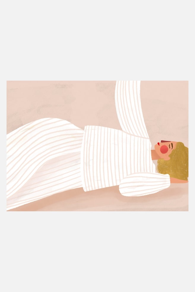 Bea Muller -  The Woman In White - Portrait De Femme - 1