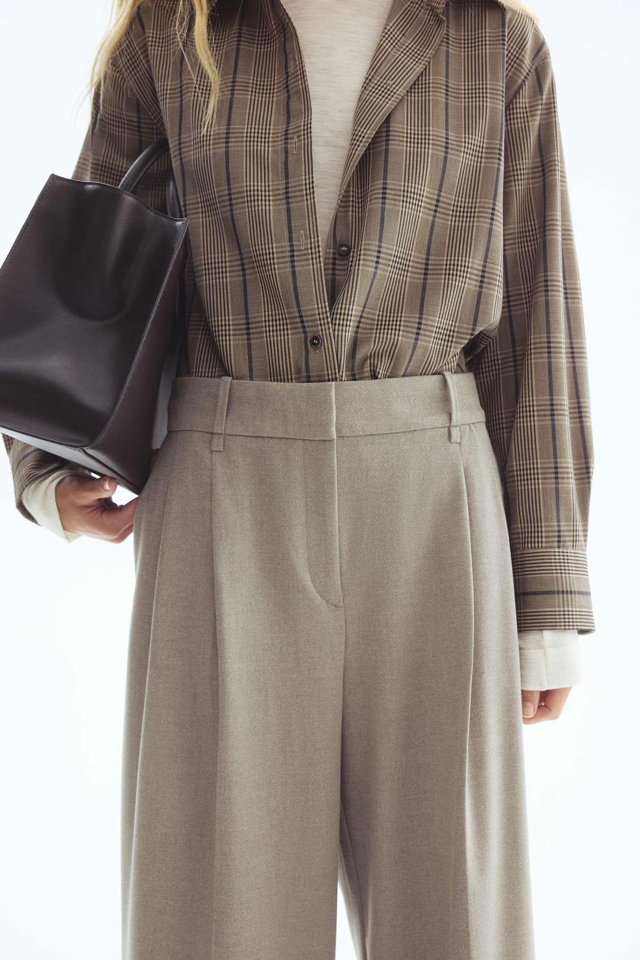 Wide-Leg Dress Pants - image 2