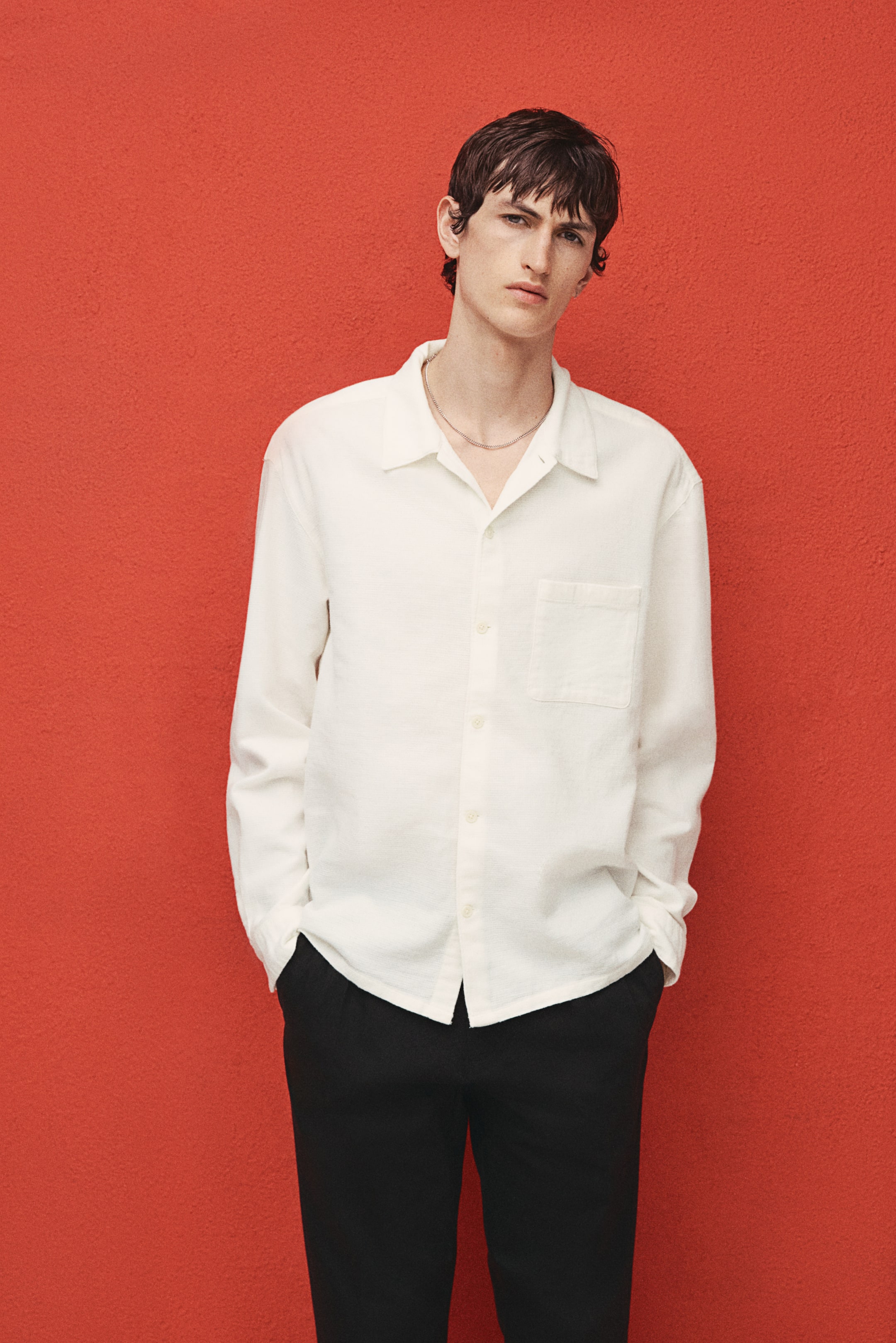 Regular Fit Textured Shirt