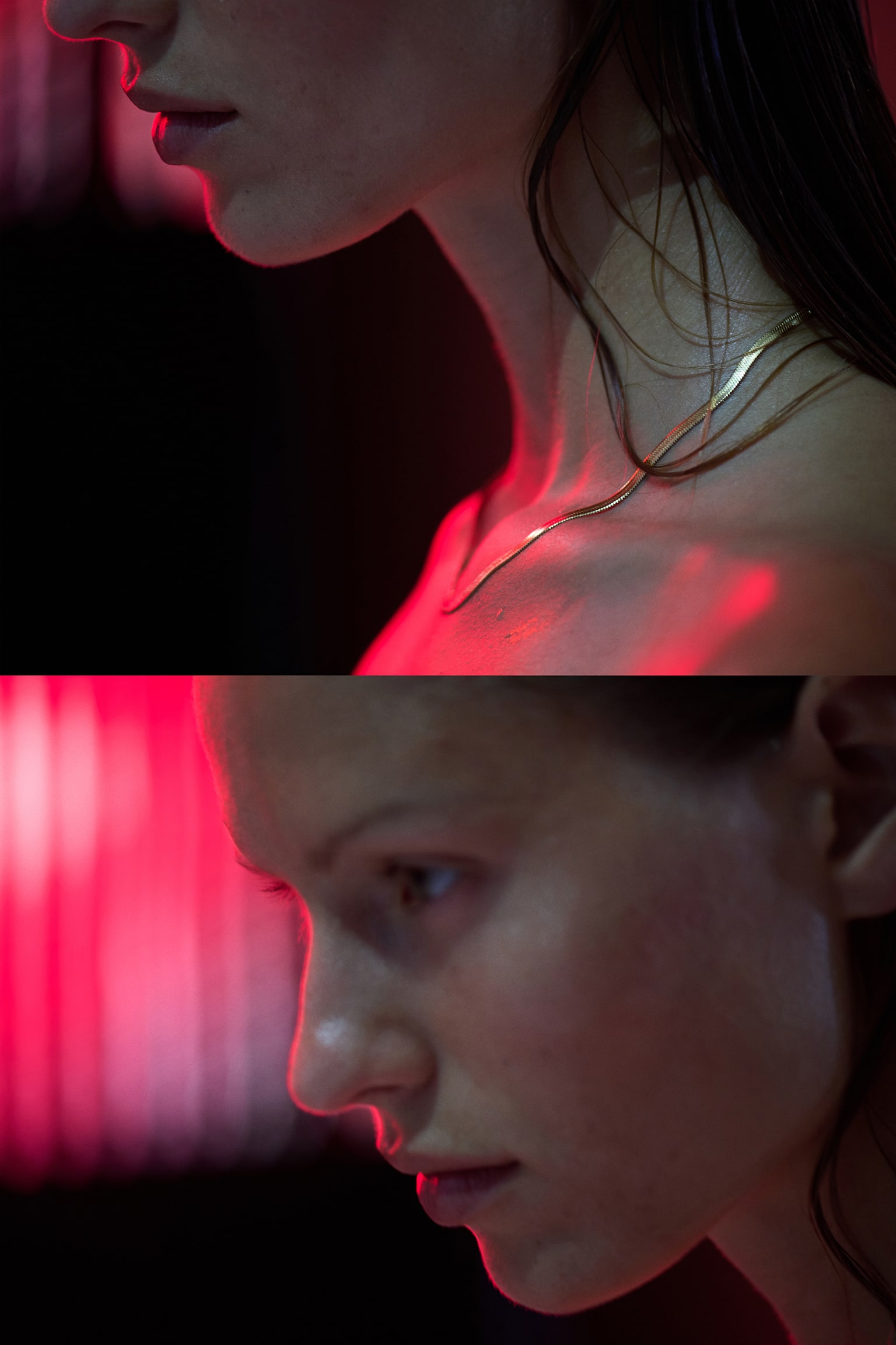 Waterproof necklace - Gold-coloured - 4