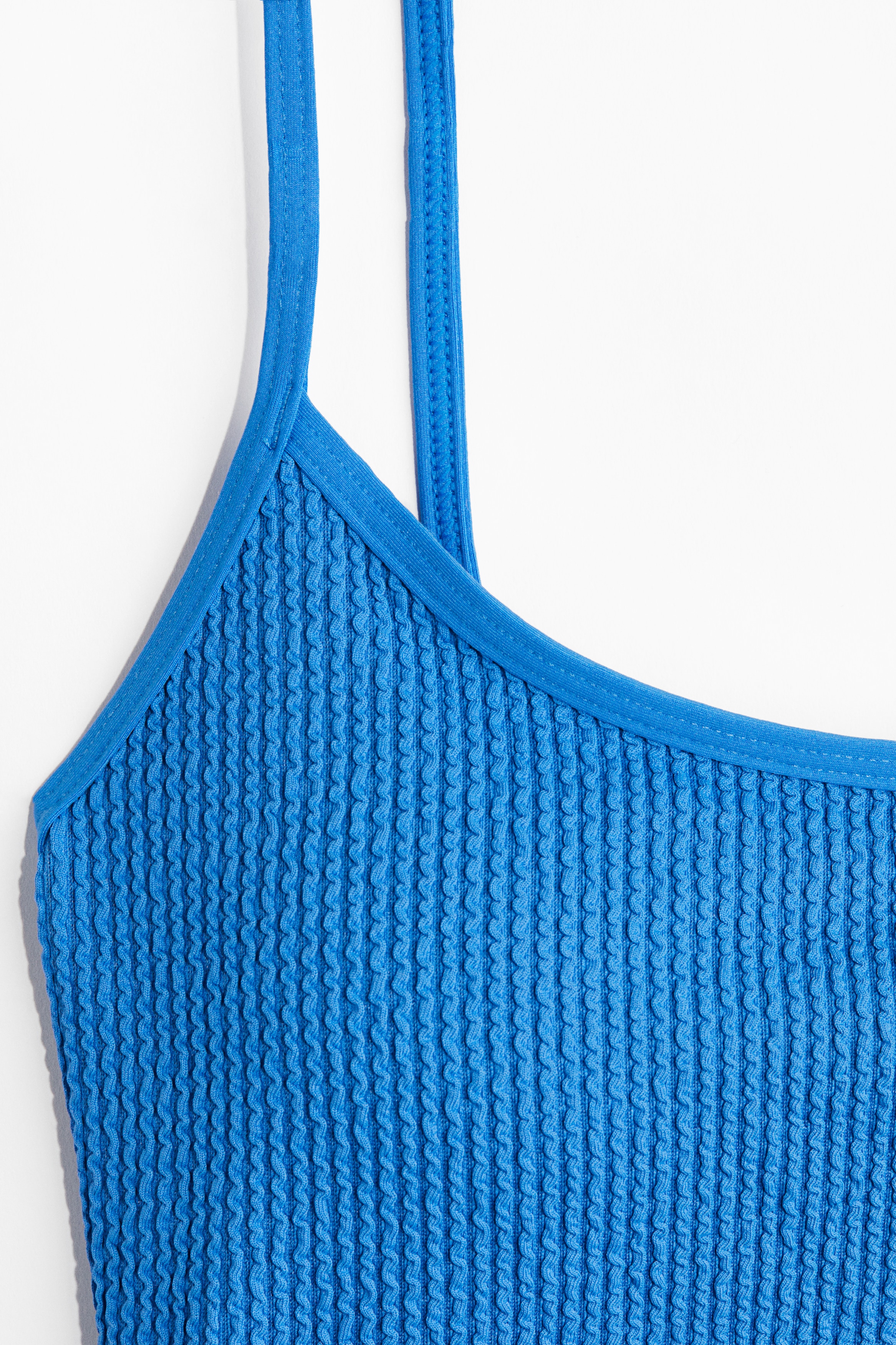 Padded-cup High Leg swimsuit