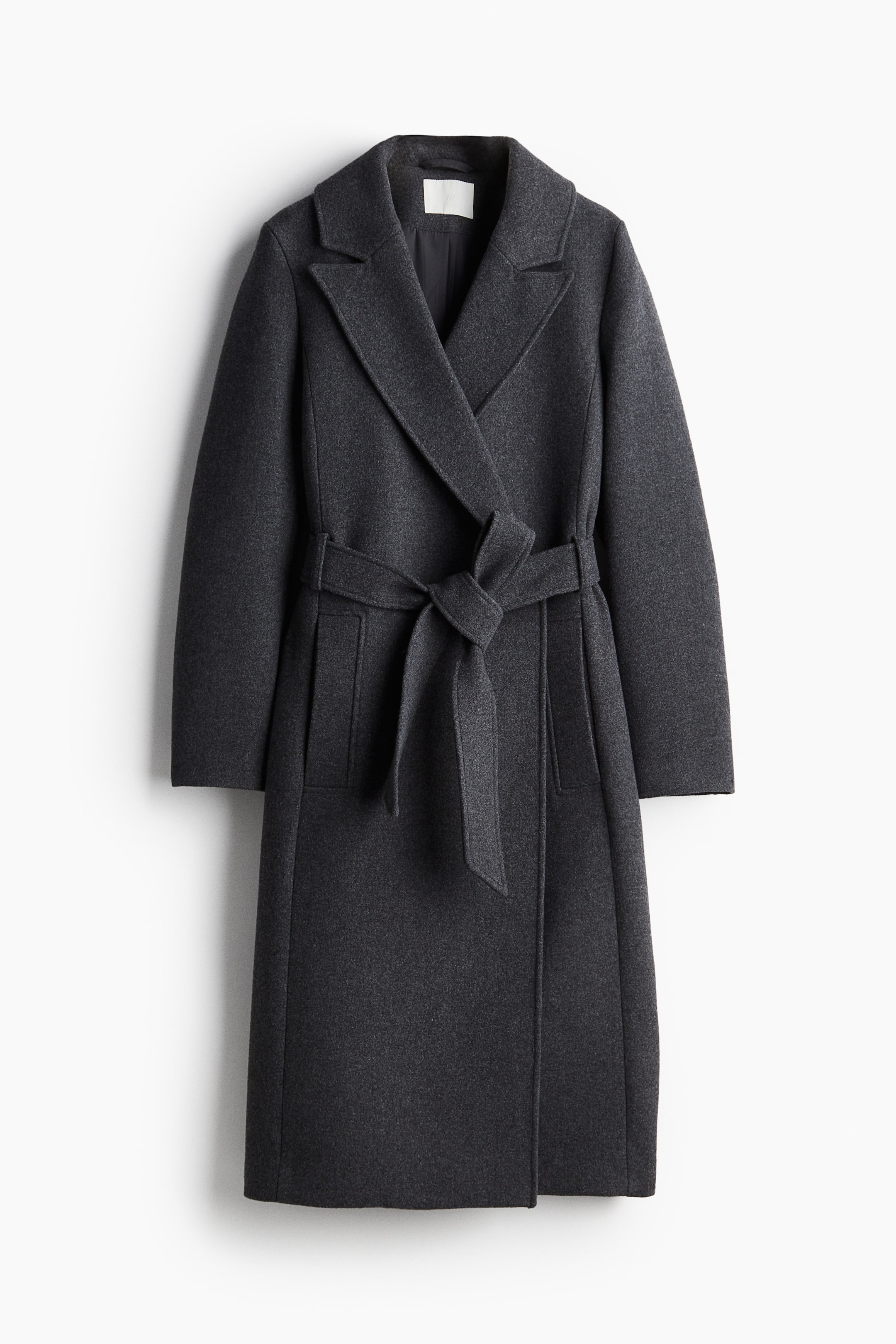 Tie Belt Coat