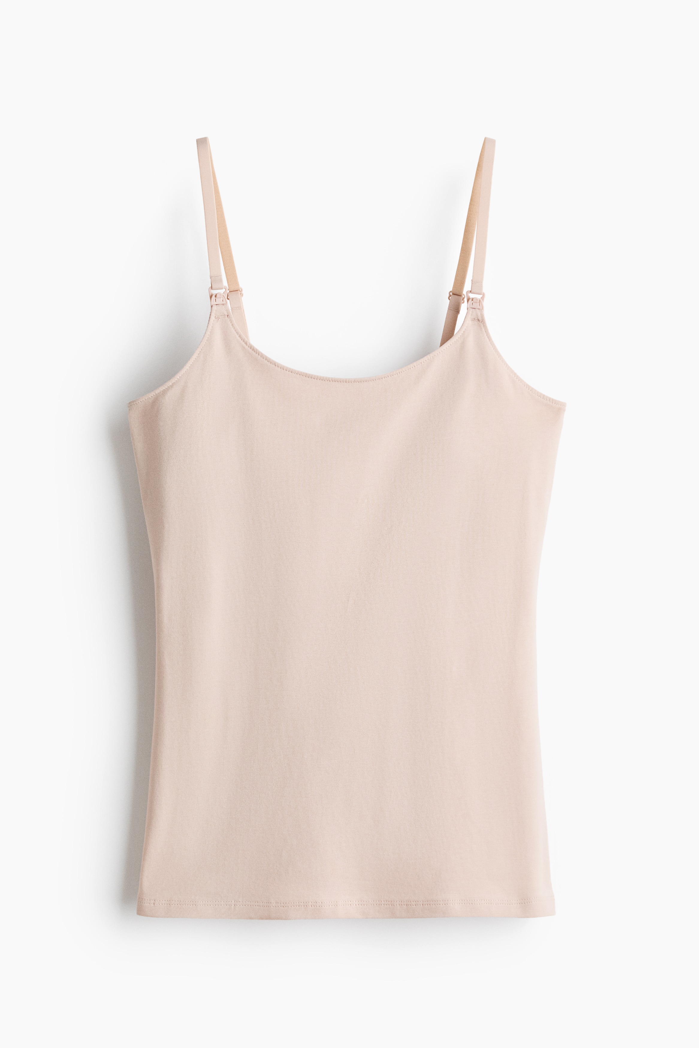 MAMA Nursing Camisole Top - Beige/Black