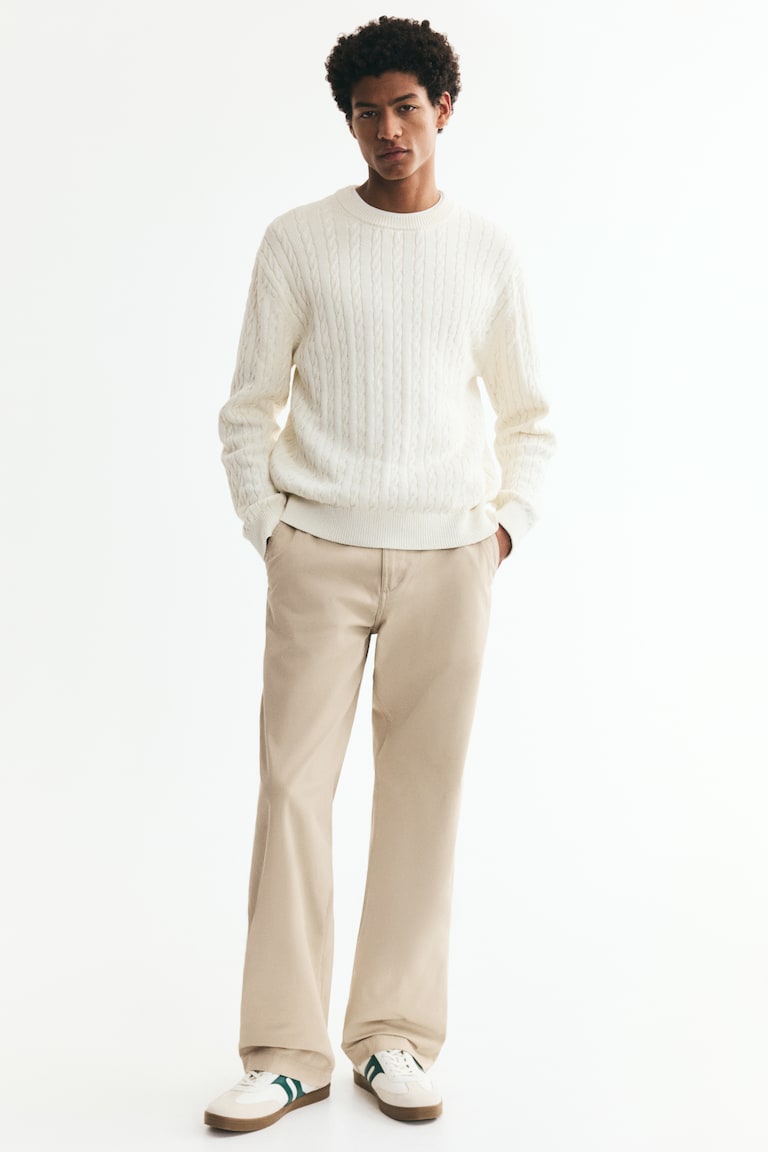 Pamučne čino pantalone Relaxed Fit