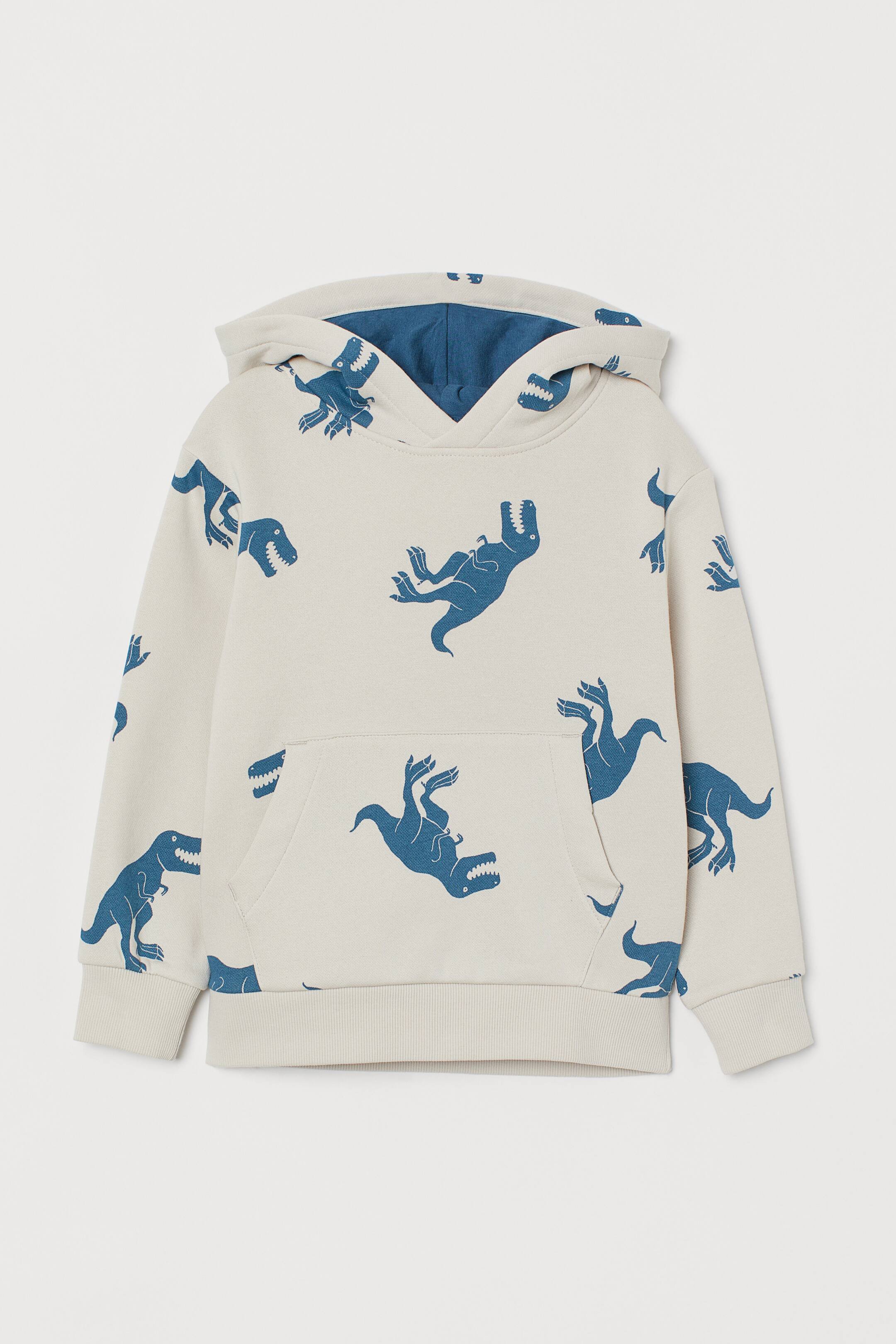 スウェットパーカ - ベージュ／恐竜 - Kids | H&M JP