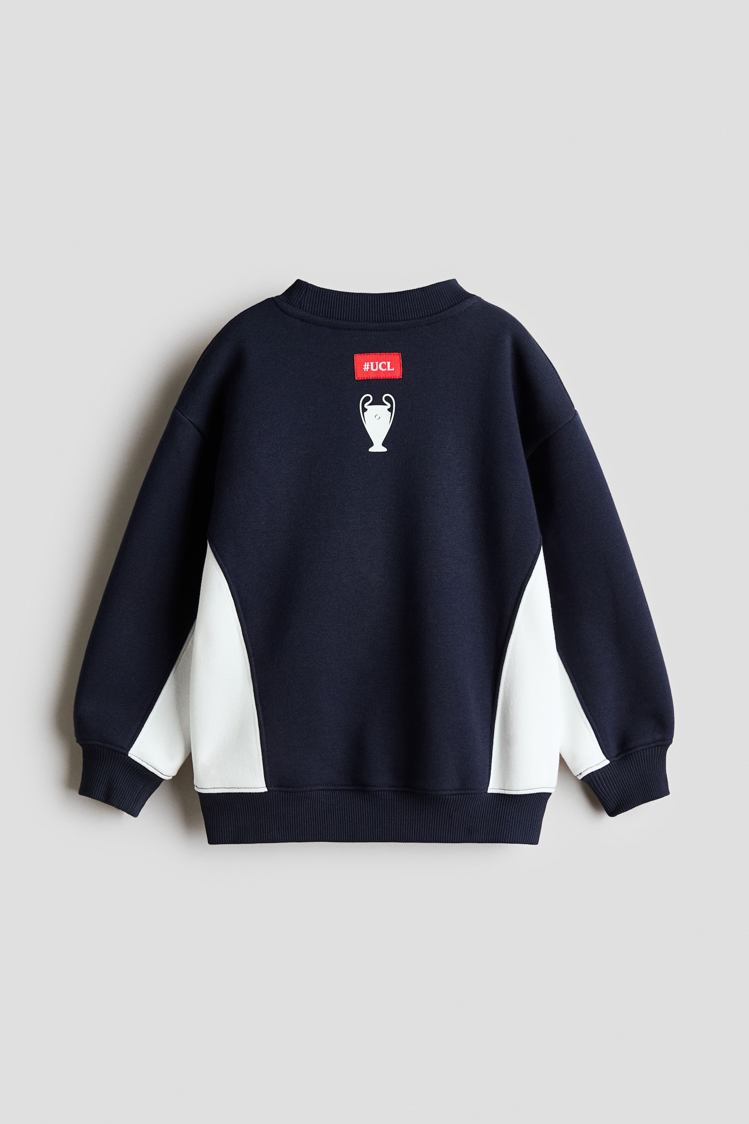 Детские худи H&M 2-piece printed sweatshirt set, цвет: Синий — фото 2