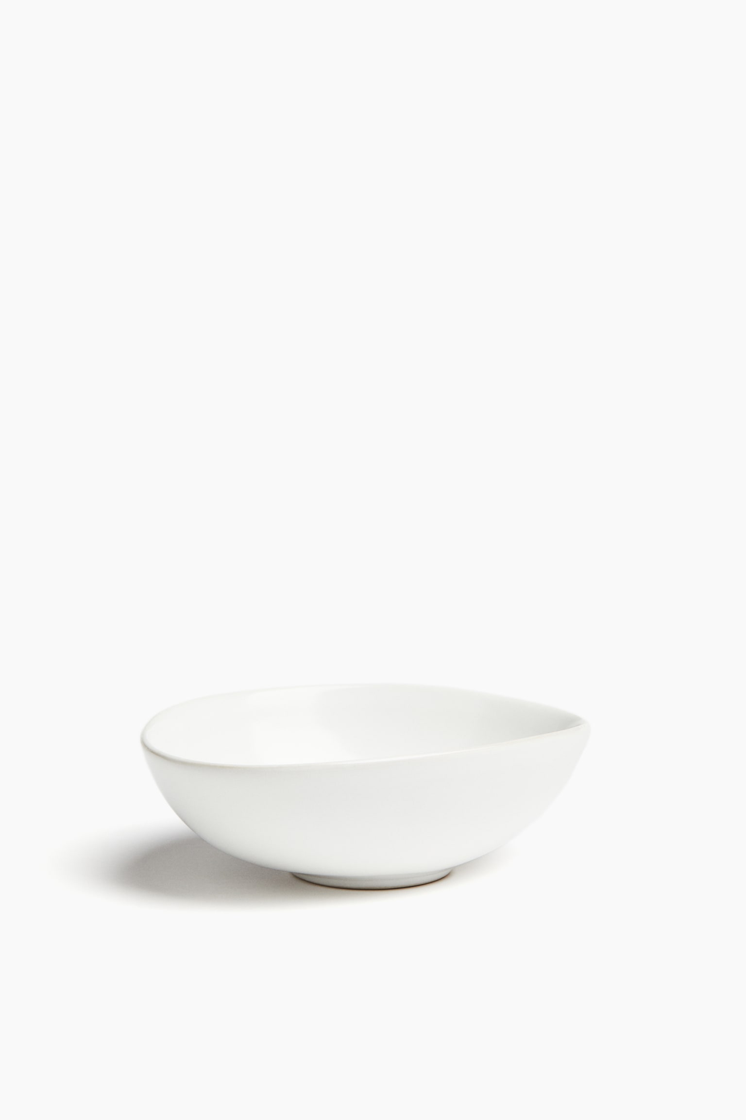 Stoneware bowl - Natural white/Shiny/Anthracite grey/Beige - 1