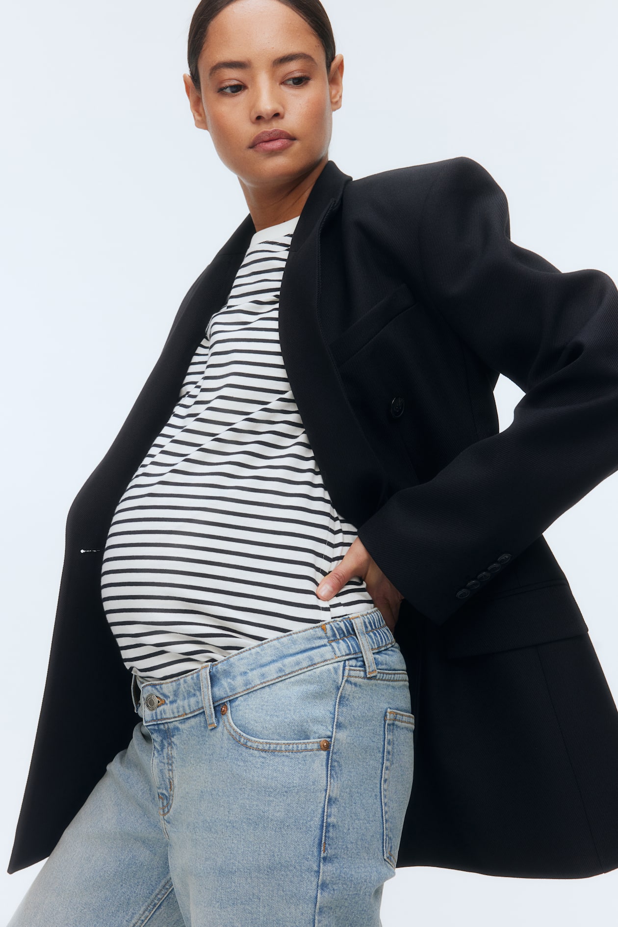 Pantalon Vaquero Premama Pantalones Premama H&m Ropa PremamÃ