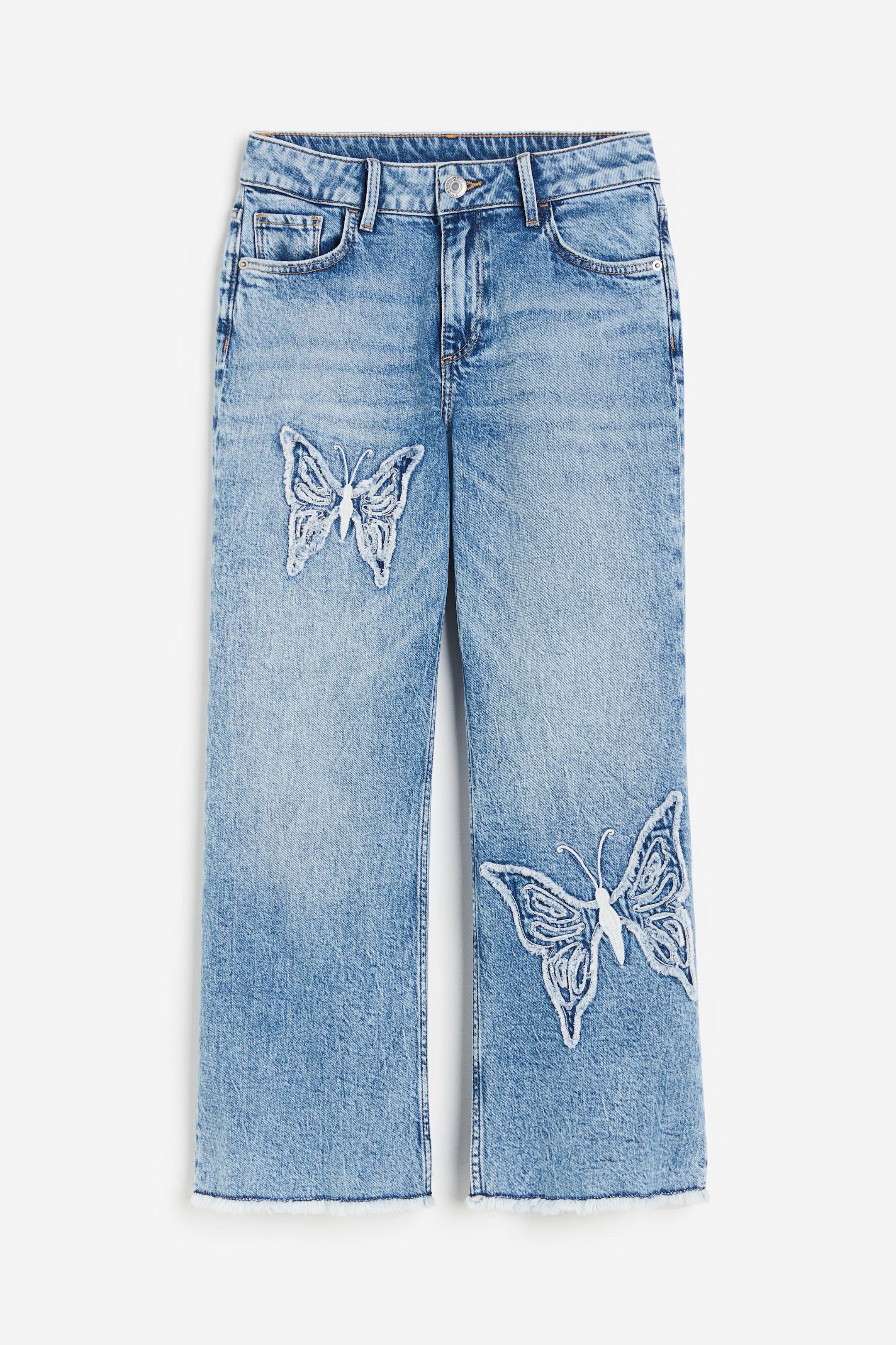 Baggy Fit Bootcut Leg Jeans