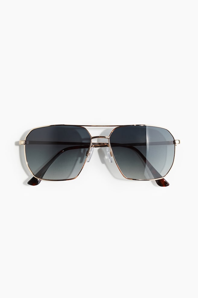 Lunettes de soleil polarisées - Doré/noir/Noir - 1