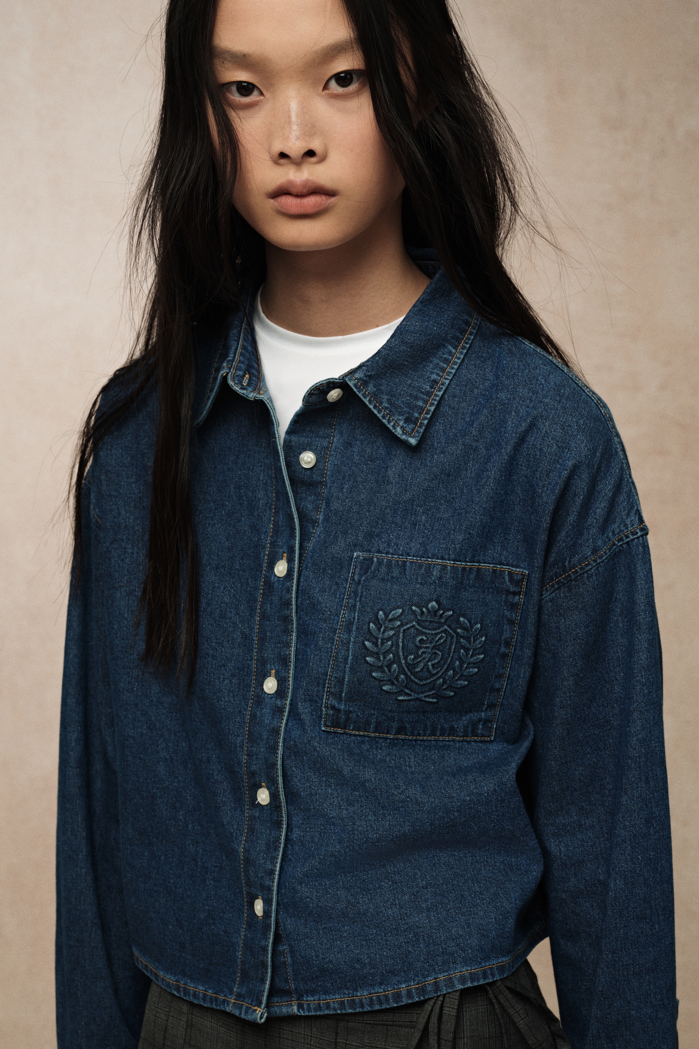 Denim Shirt - Denim blue
