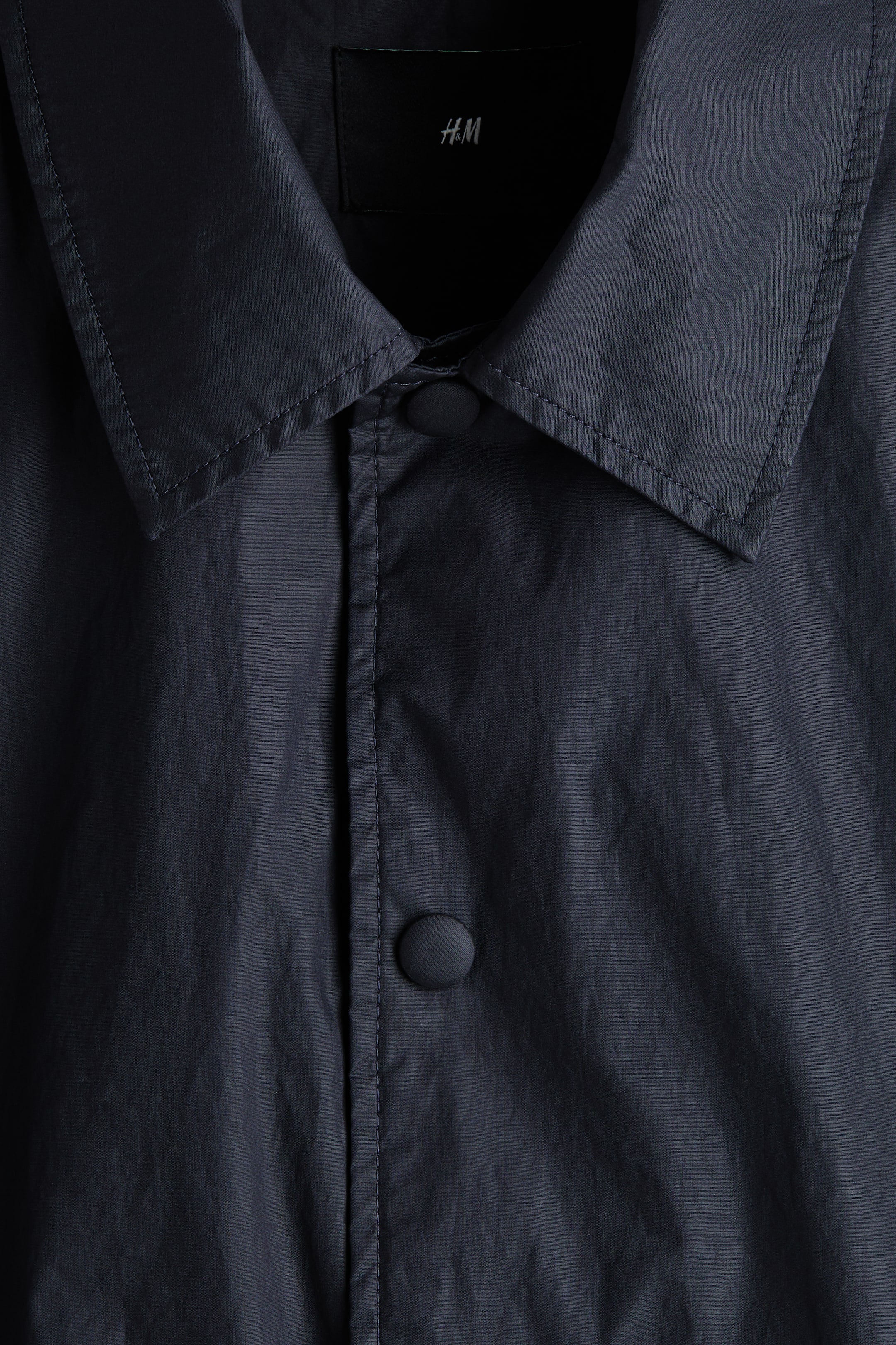 Мужские куртки H&M Cotton Jacket with Collar — фото 7