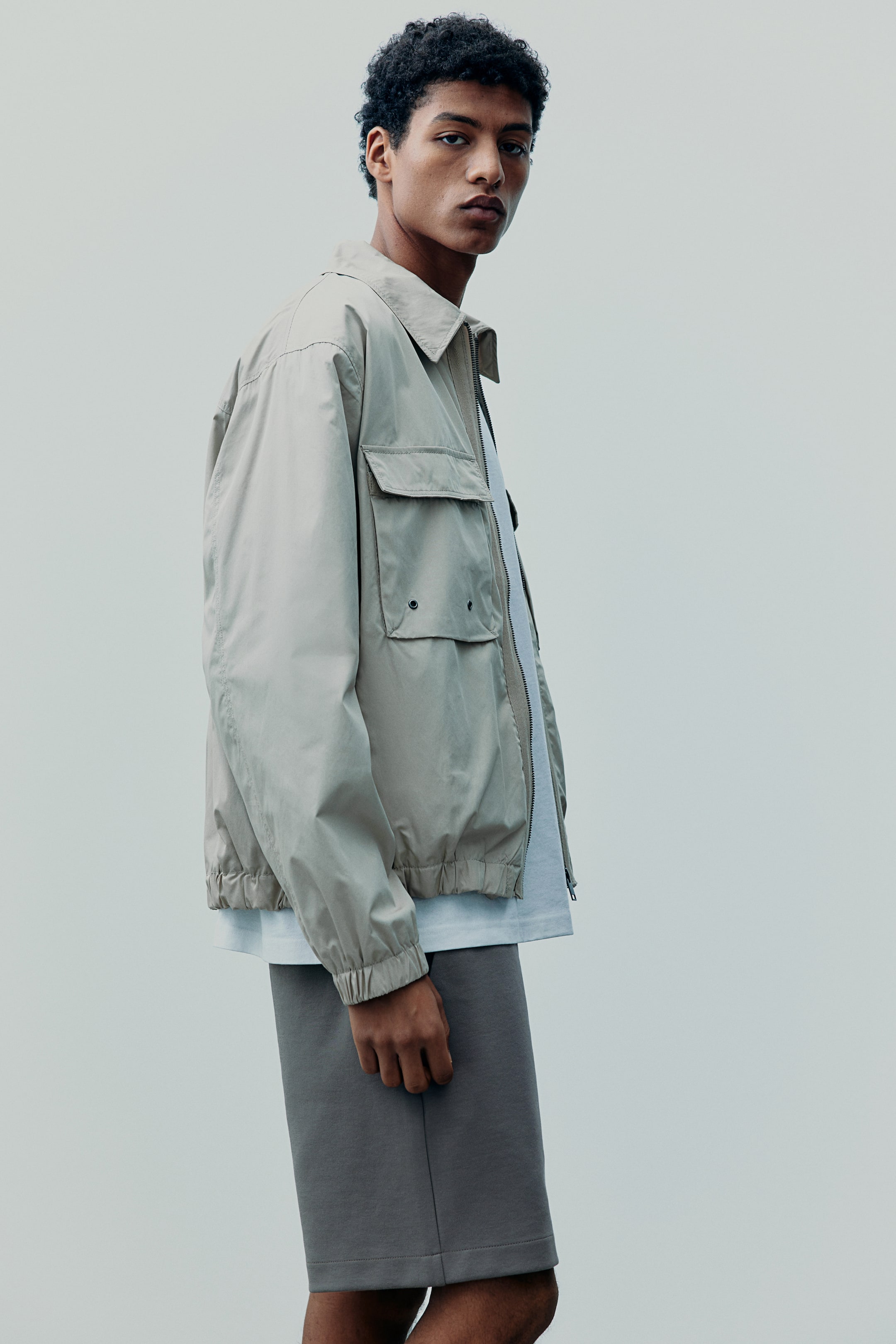 Loose Fit Utility Jacket