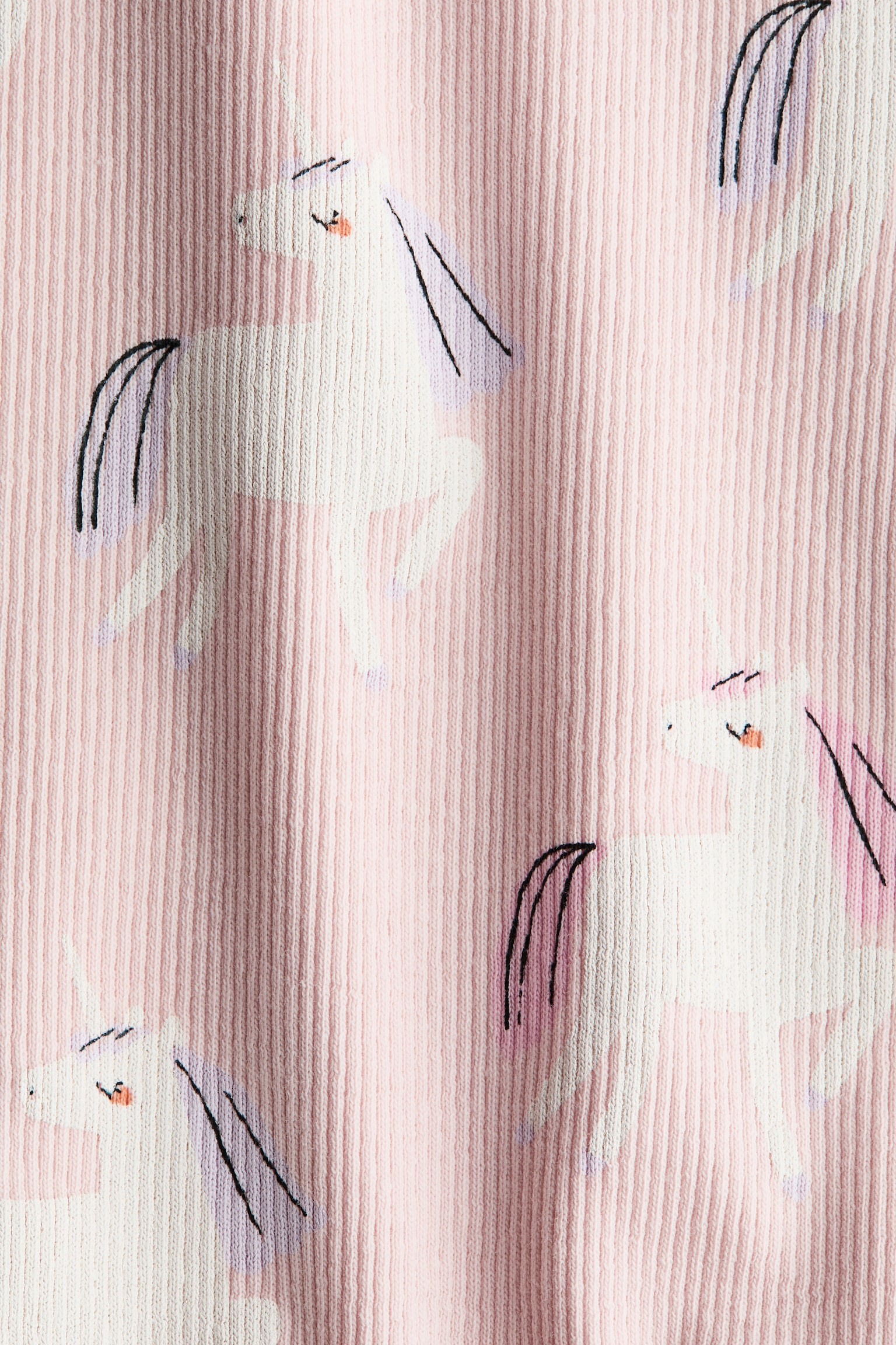 Flared Leggings - Light pink/unicorns/White/floral/Black/Light dusty purple/cherries/Beige/leopard print/Blue - 2