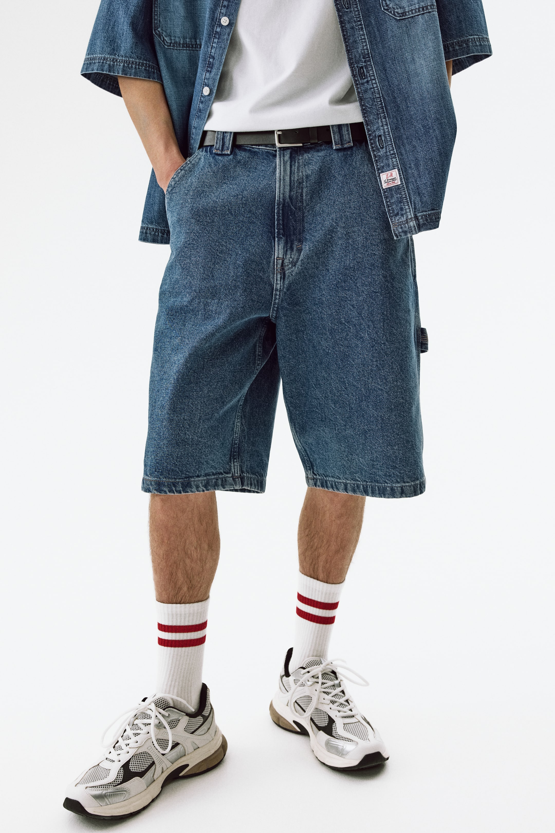 Short de menuisier ample