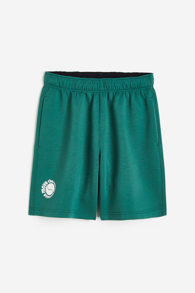 DryMove™ Sports shorts - Dark green/White/Black/Black/dc/dc/dc - 2