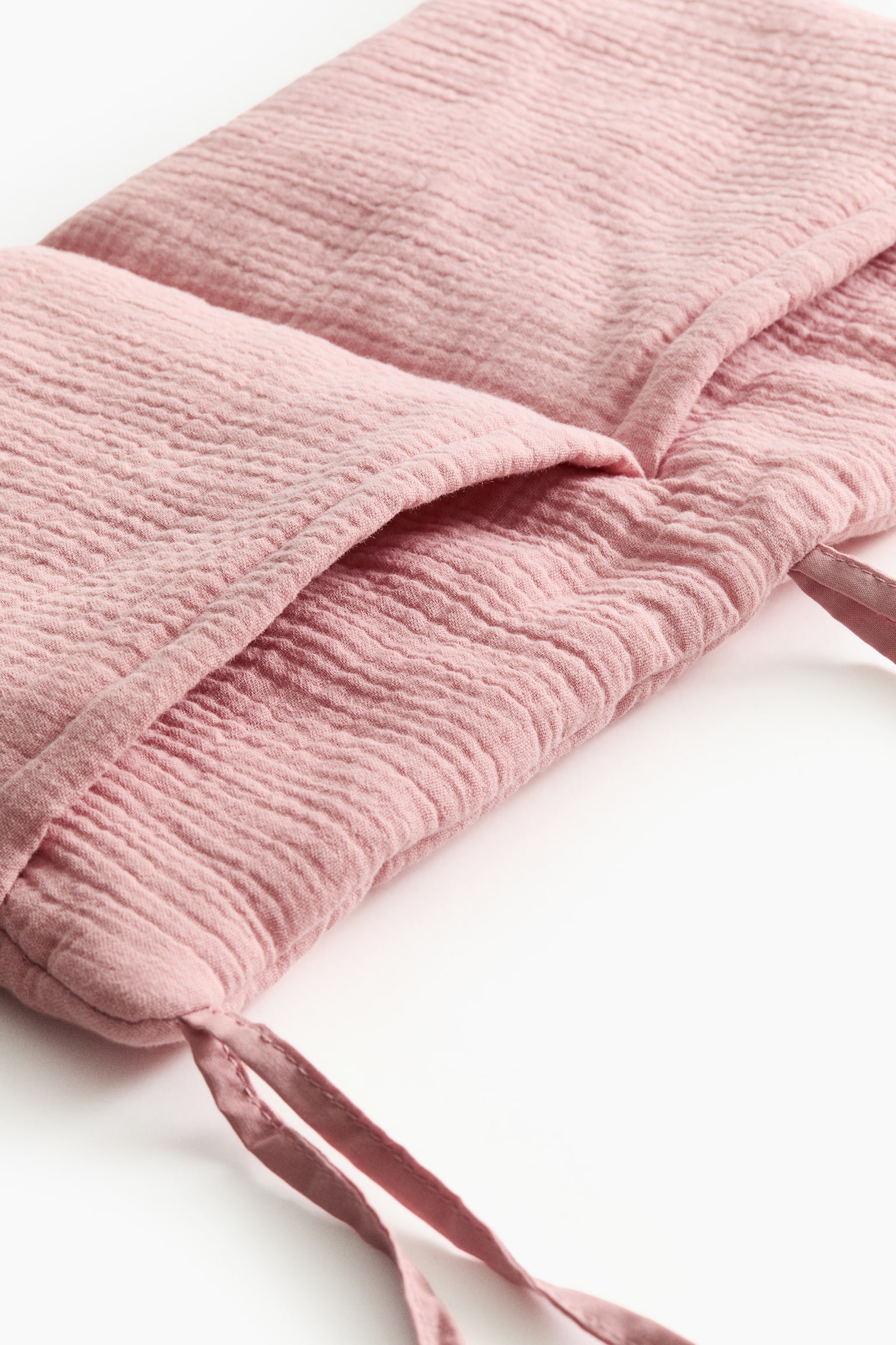 Portaoggetti da parete in mussola - Rosa/Beige chiaro/Verde kaki chiaro - 3