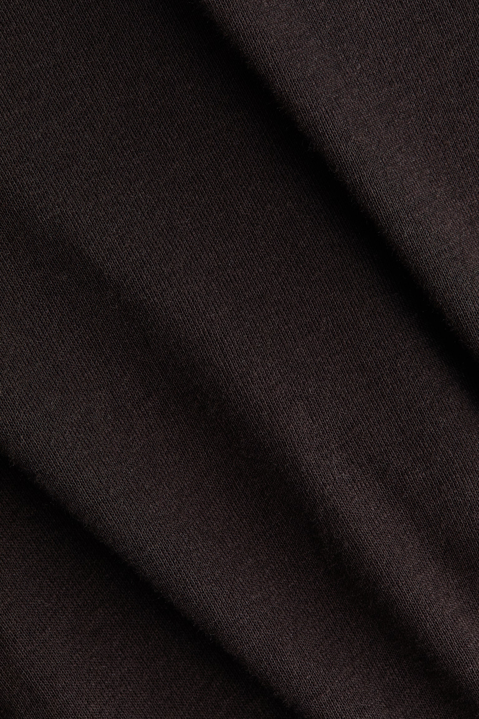 Pima cotton top - Dark brown/Dark dusty pink/Light beige - 4