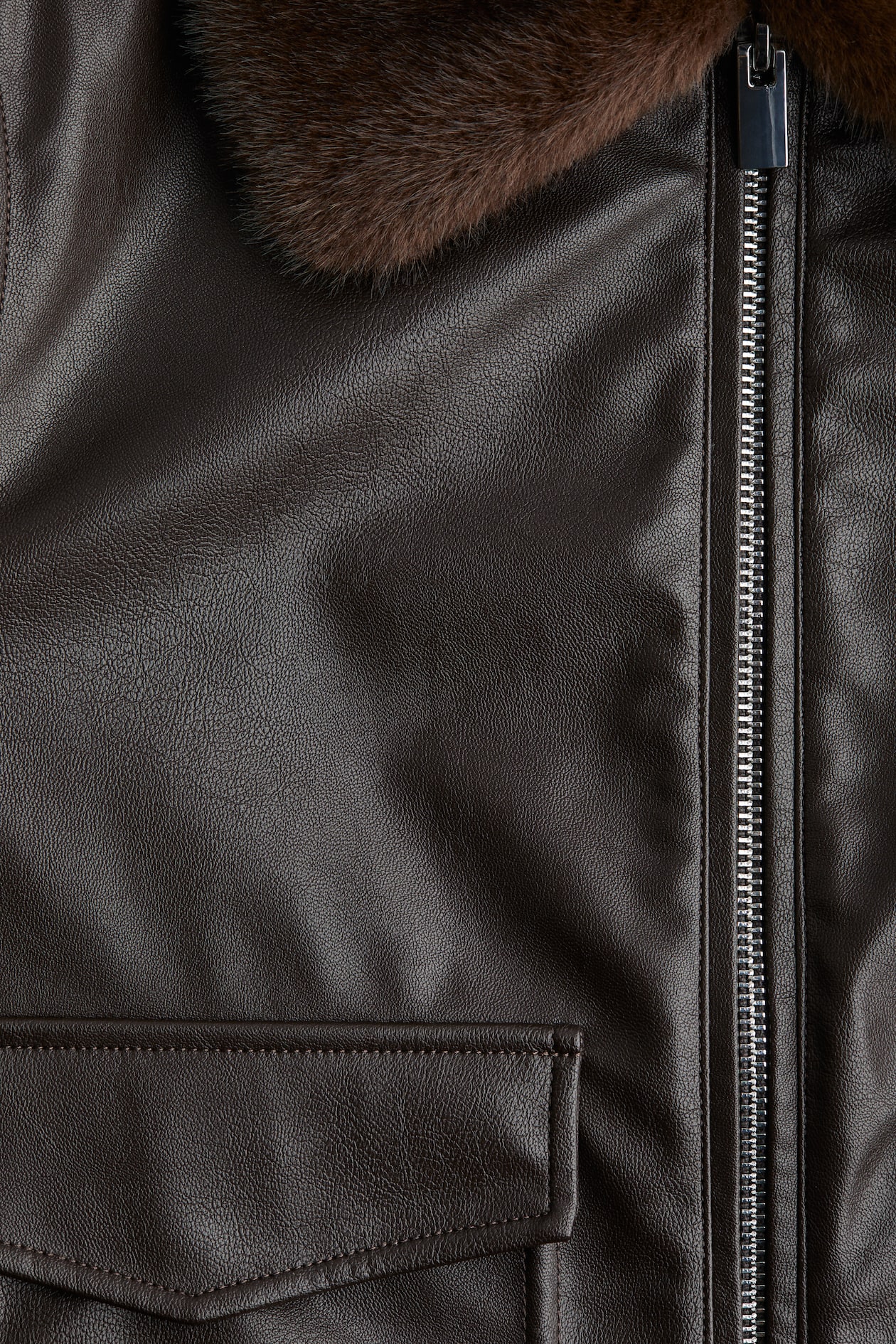 Coated Jacket with Collar - image 2