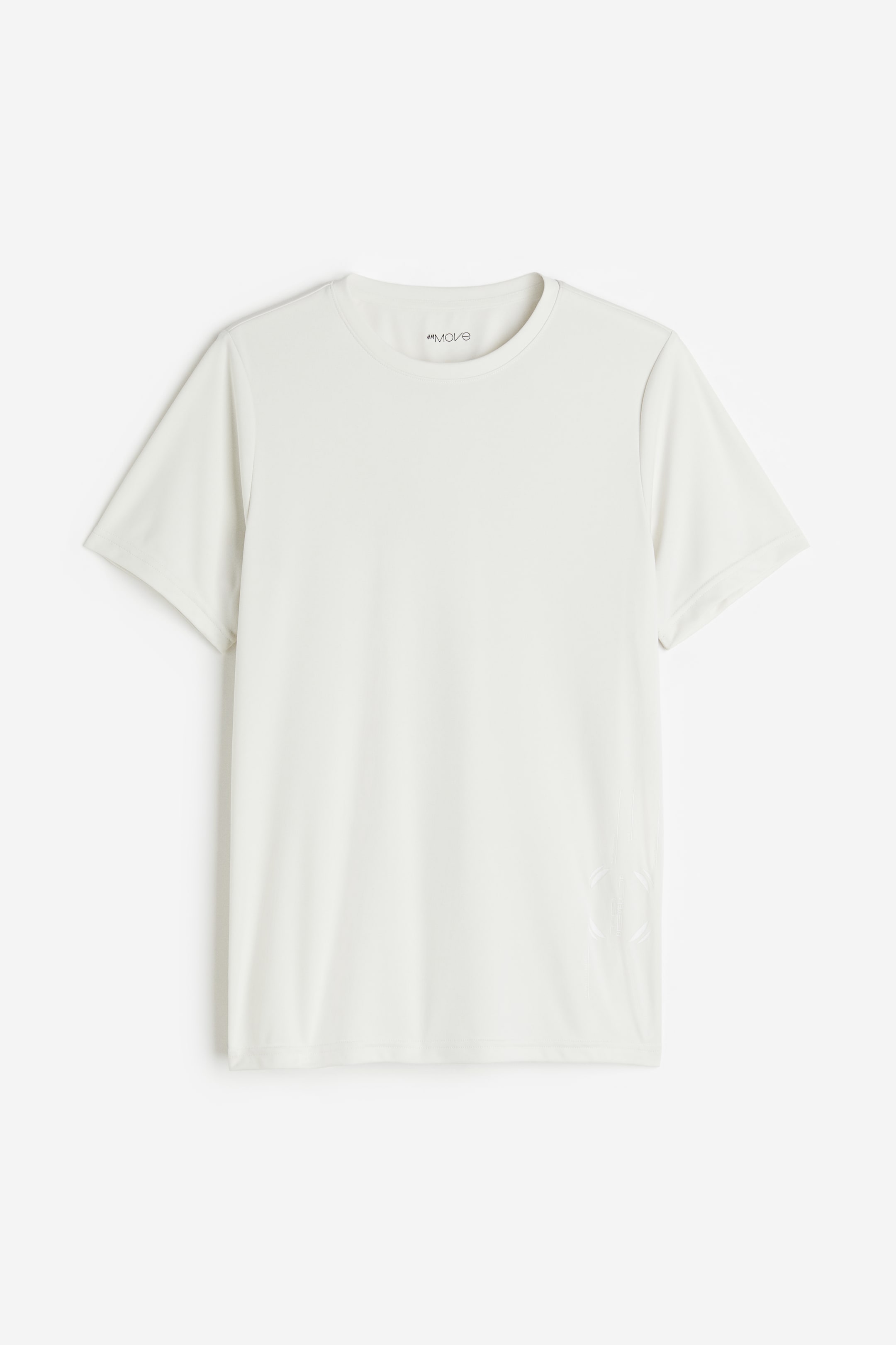 View larger image: Activewear Top In DryMove™ - White/To Develop - Men | H&M AU 1