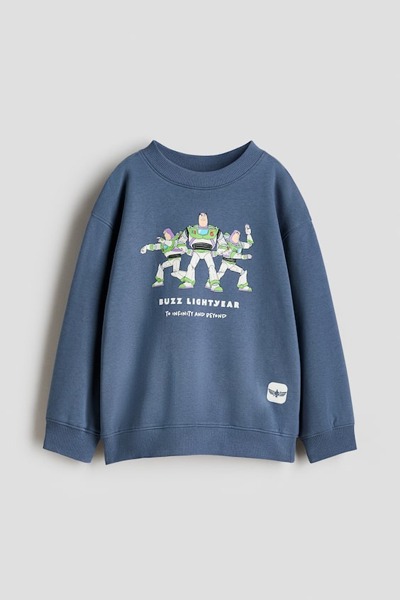 Детские худи H&M Sweatshirt with Printed Motif