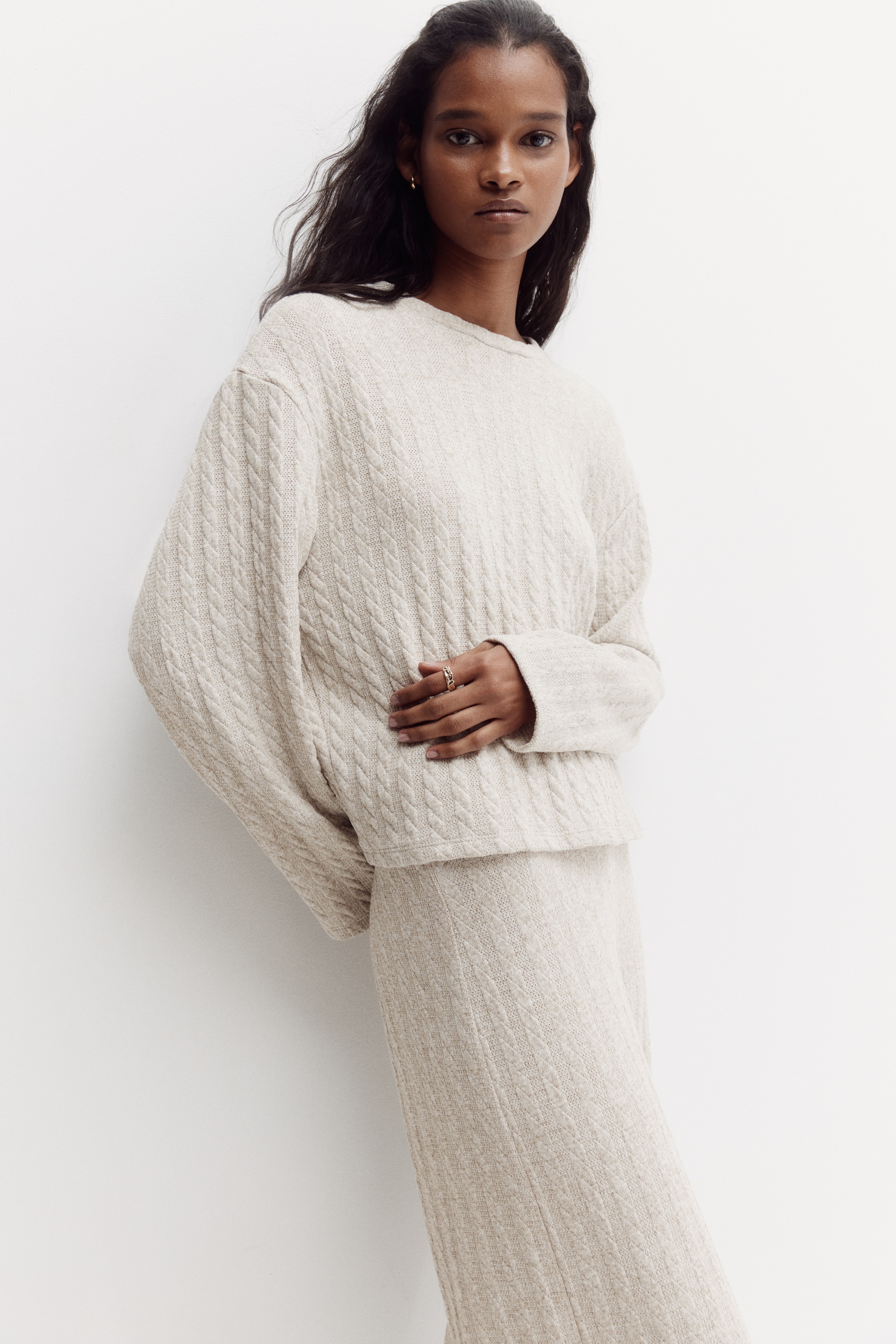 Cable-Knit Sweater from H&M - $39.99