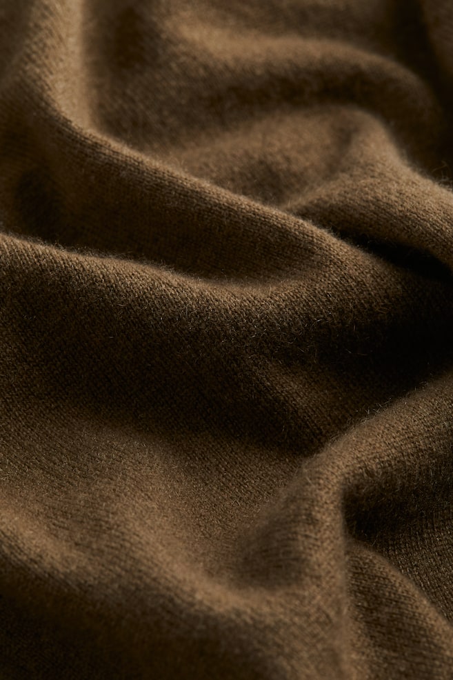 Fine-knit cashmere jumper - Dark khaki green/Black/Dark grey/Greige/dc/dc/dc/dc - 3