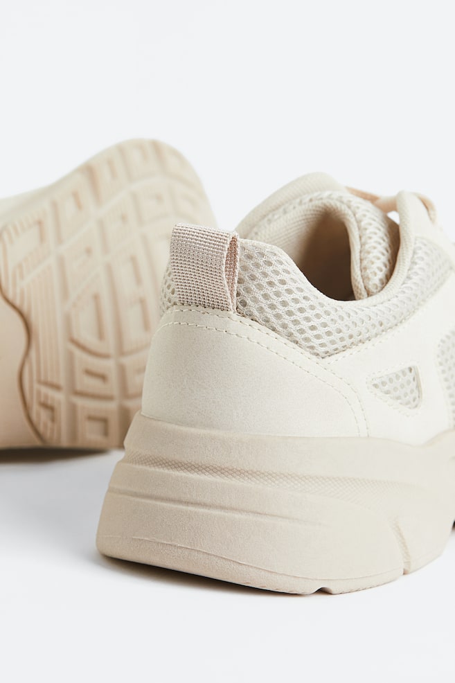 Trainers - Light beige/White - 3