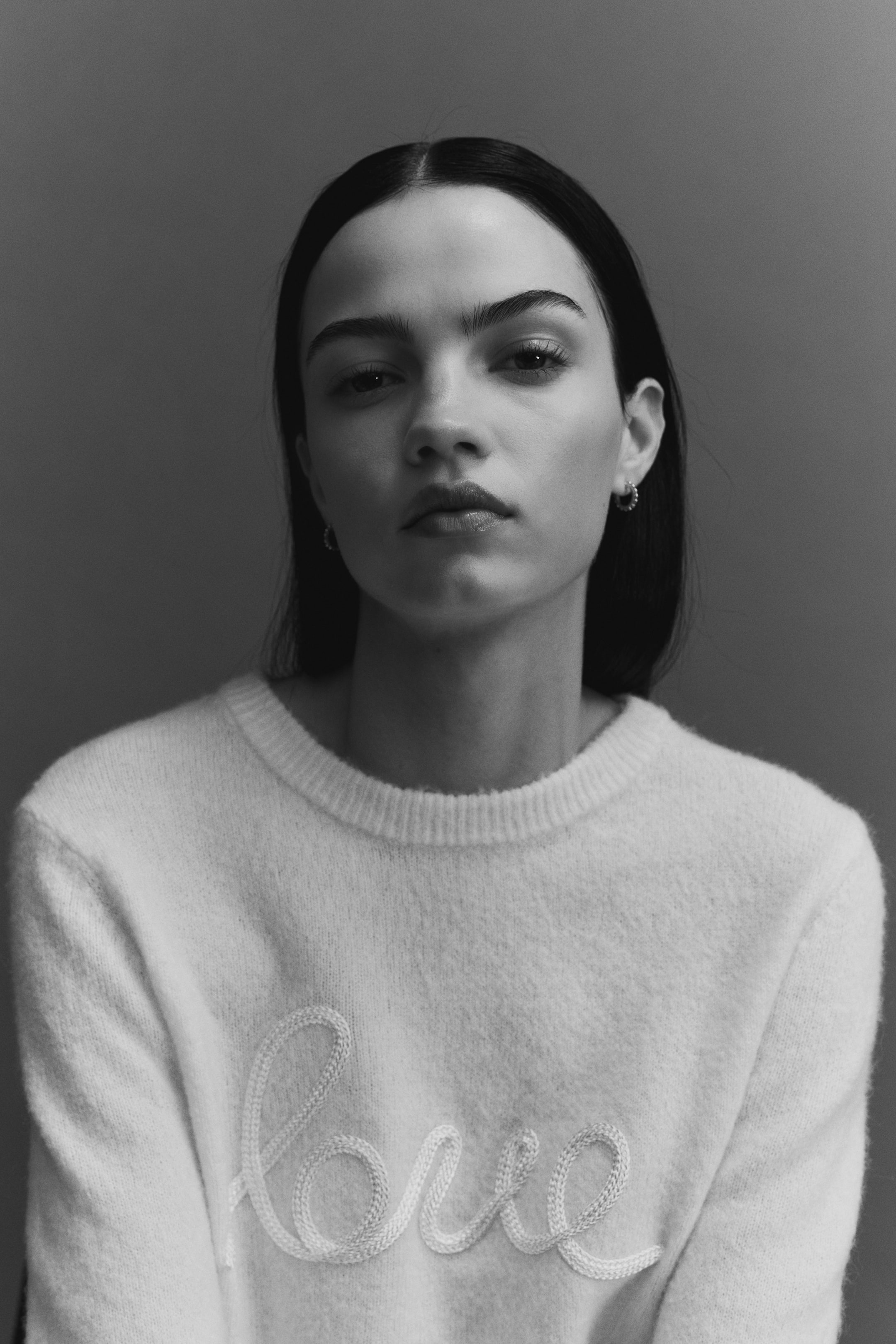 Agrandir l'image: Pull avec application - Blanc/Love - FEMME | H&M BE 1