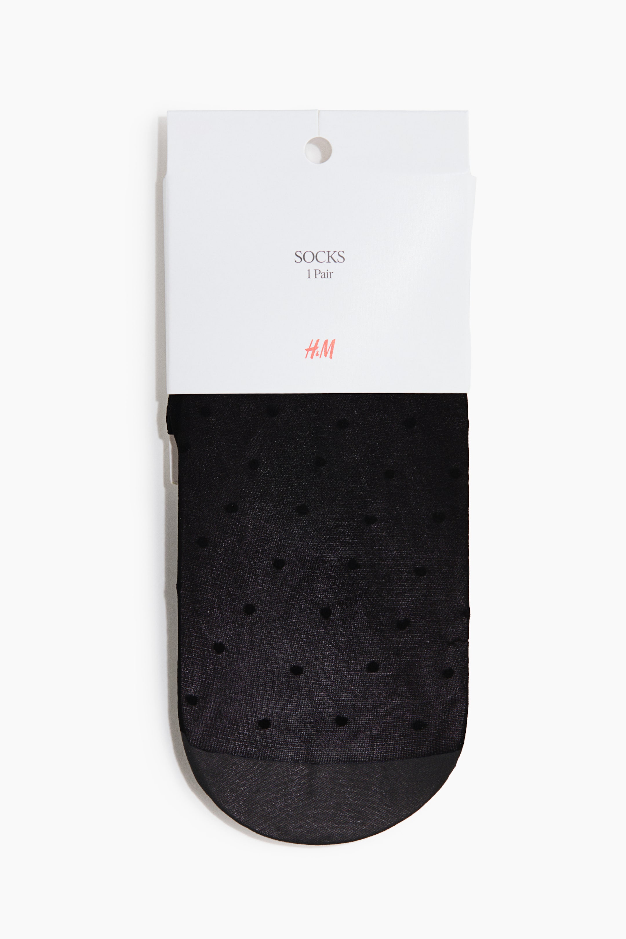 View larger image: Spotted socks - Black - Ladies | H&M 1
