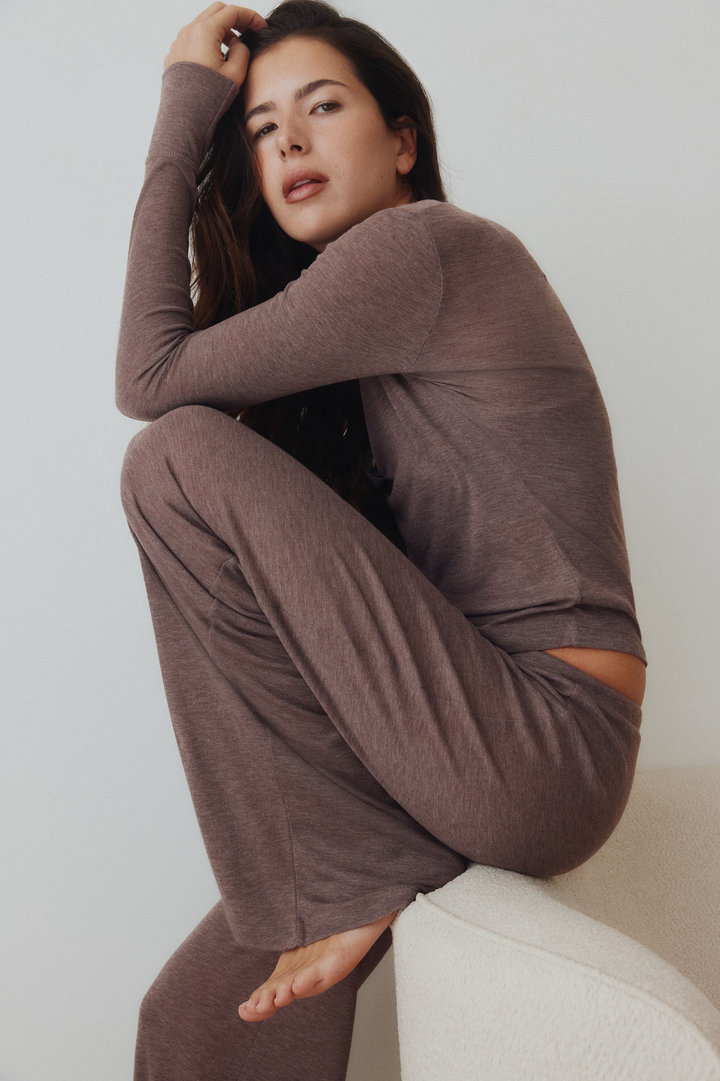 Viscose-blend pyjamas