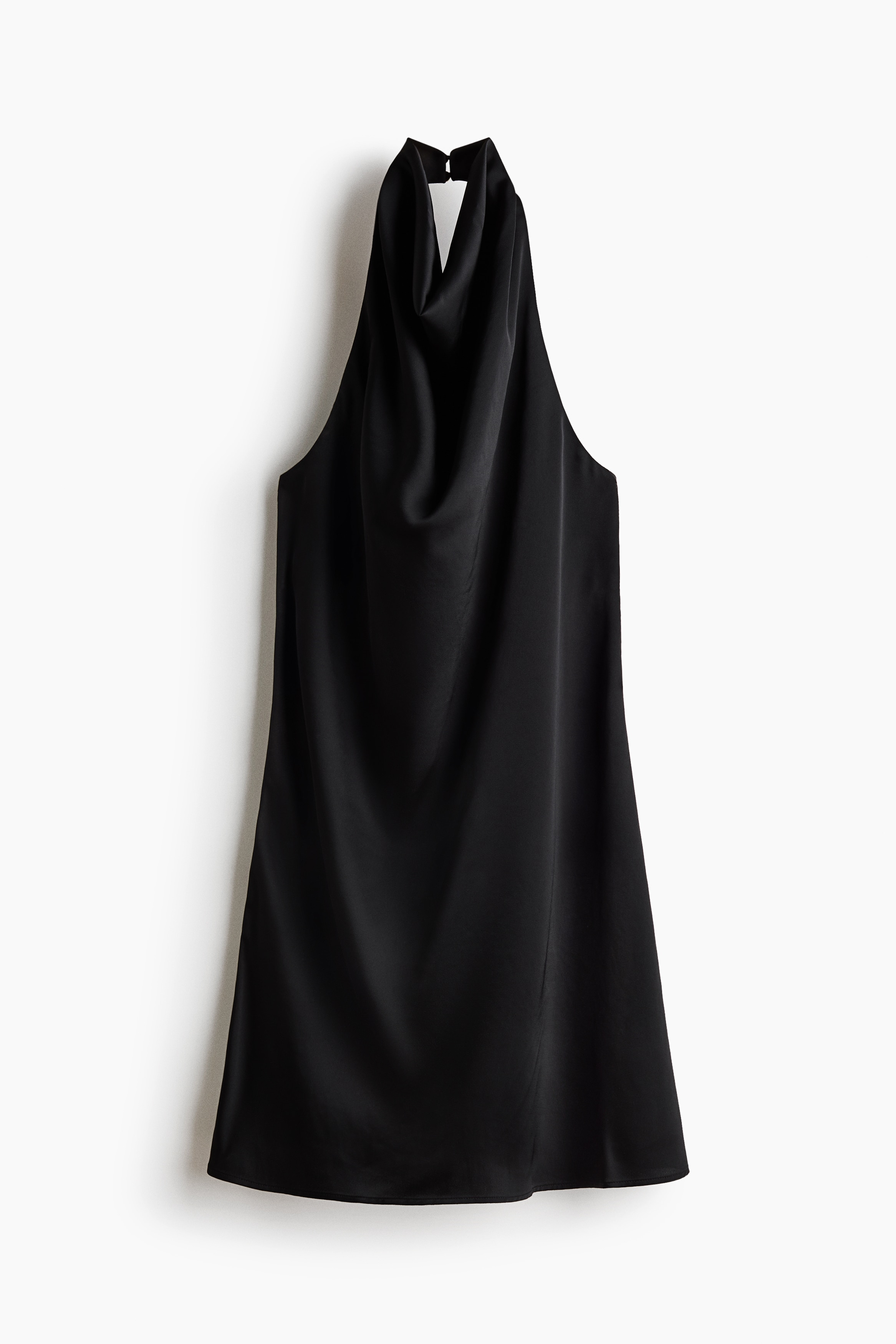 Satin Halterneck Dress