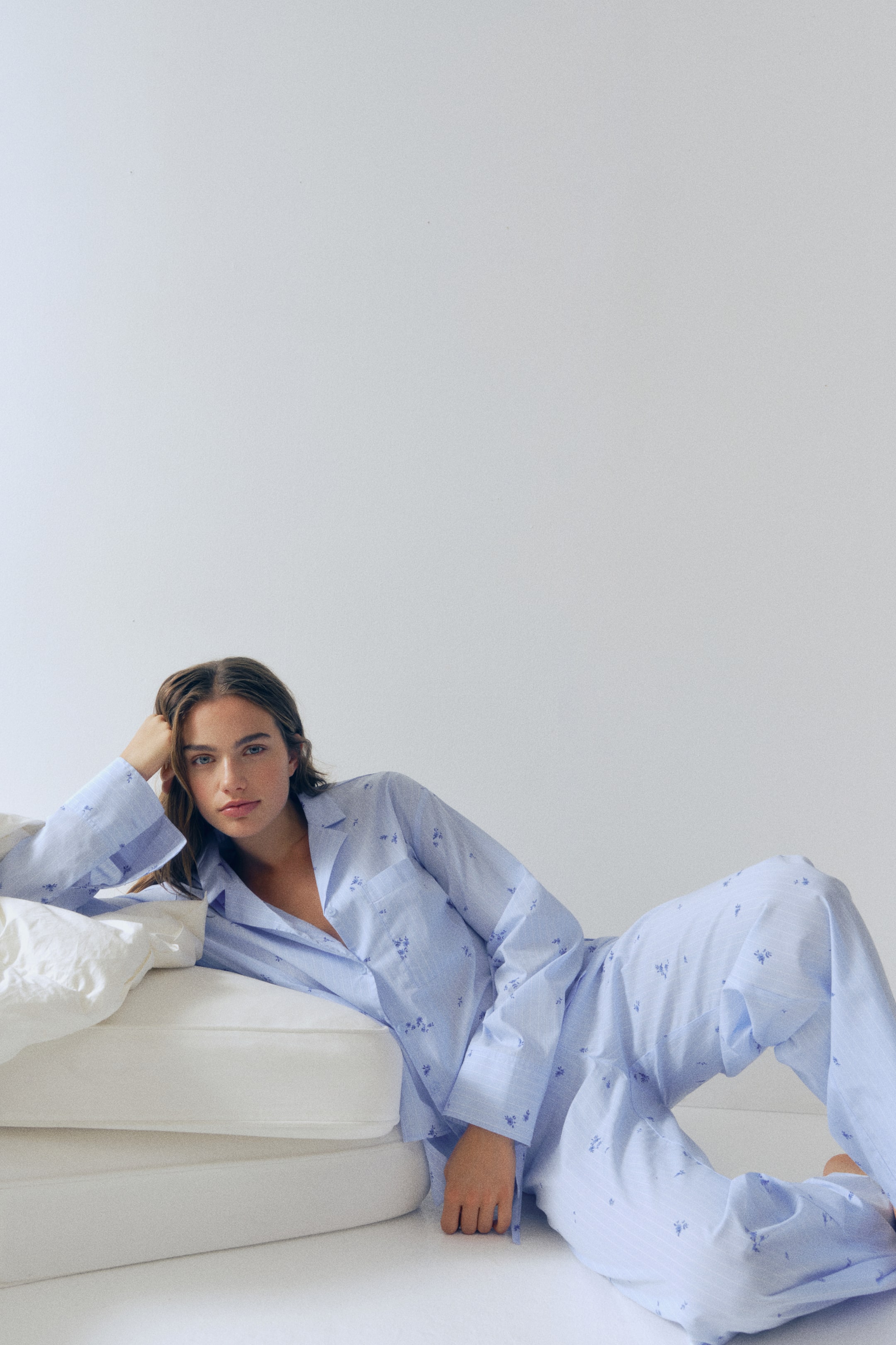 Cotton Poplin Pajamas
