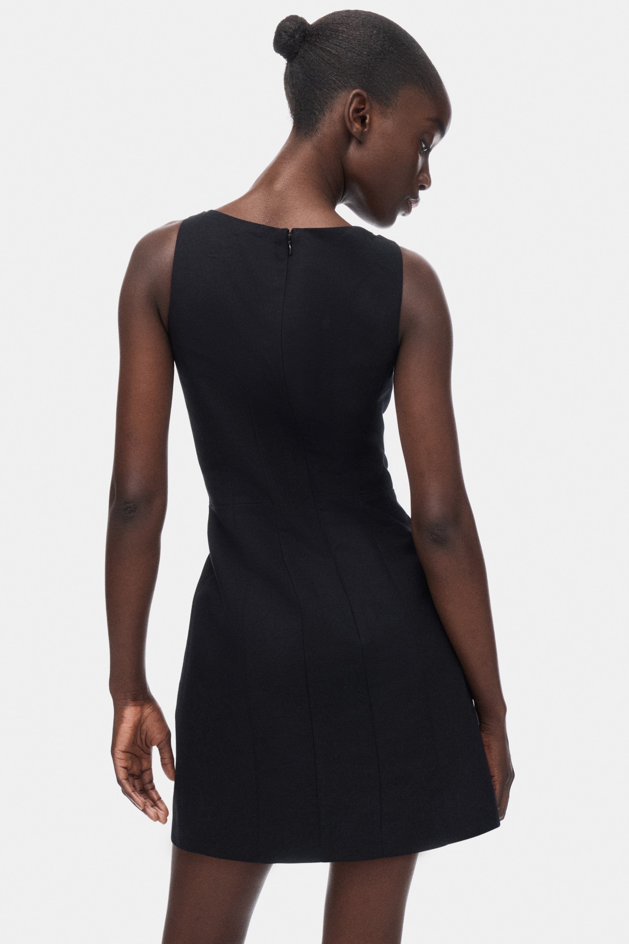 Rhinestone-Embellished Dress