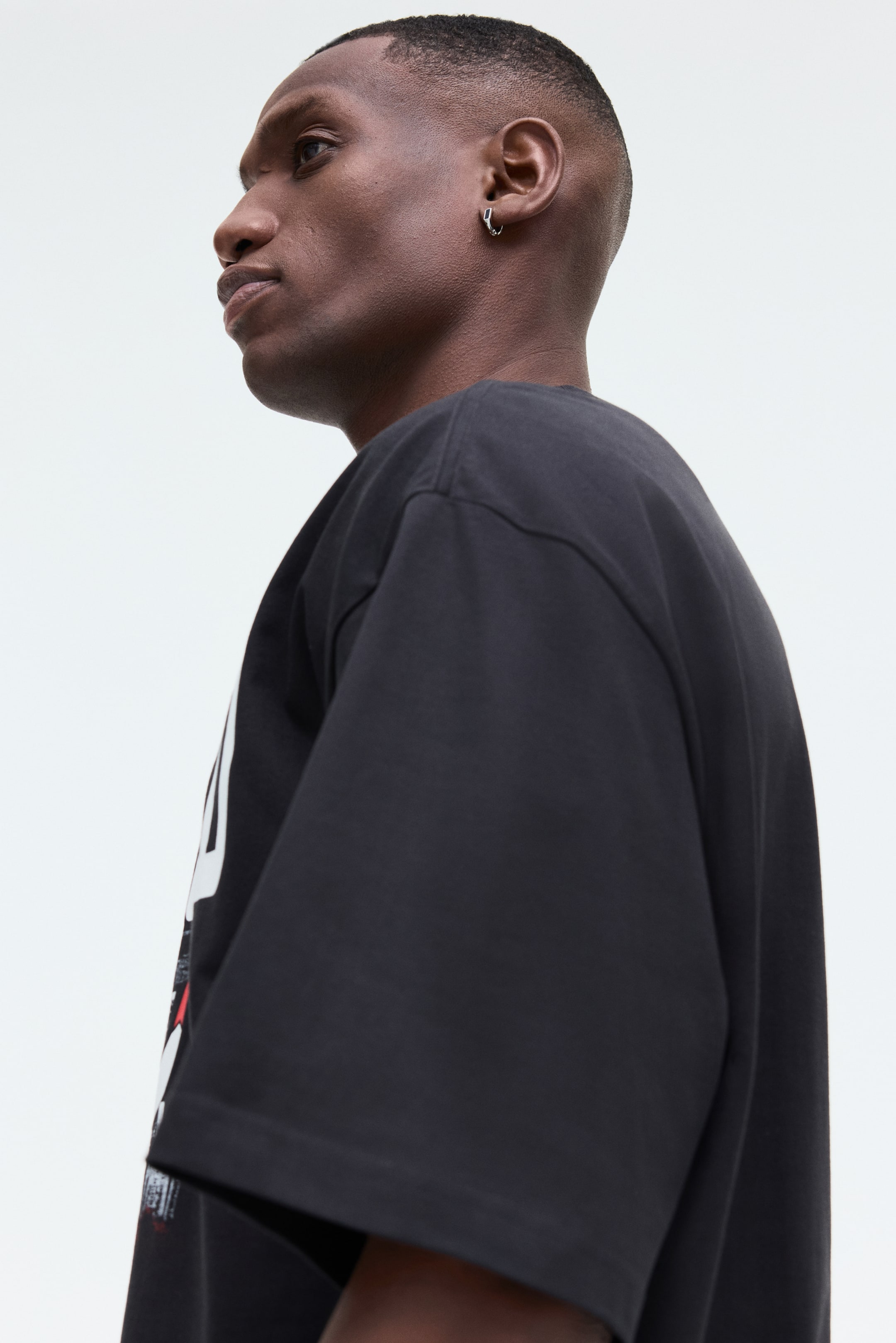 Oversized-Fit Printed T-Shirt