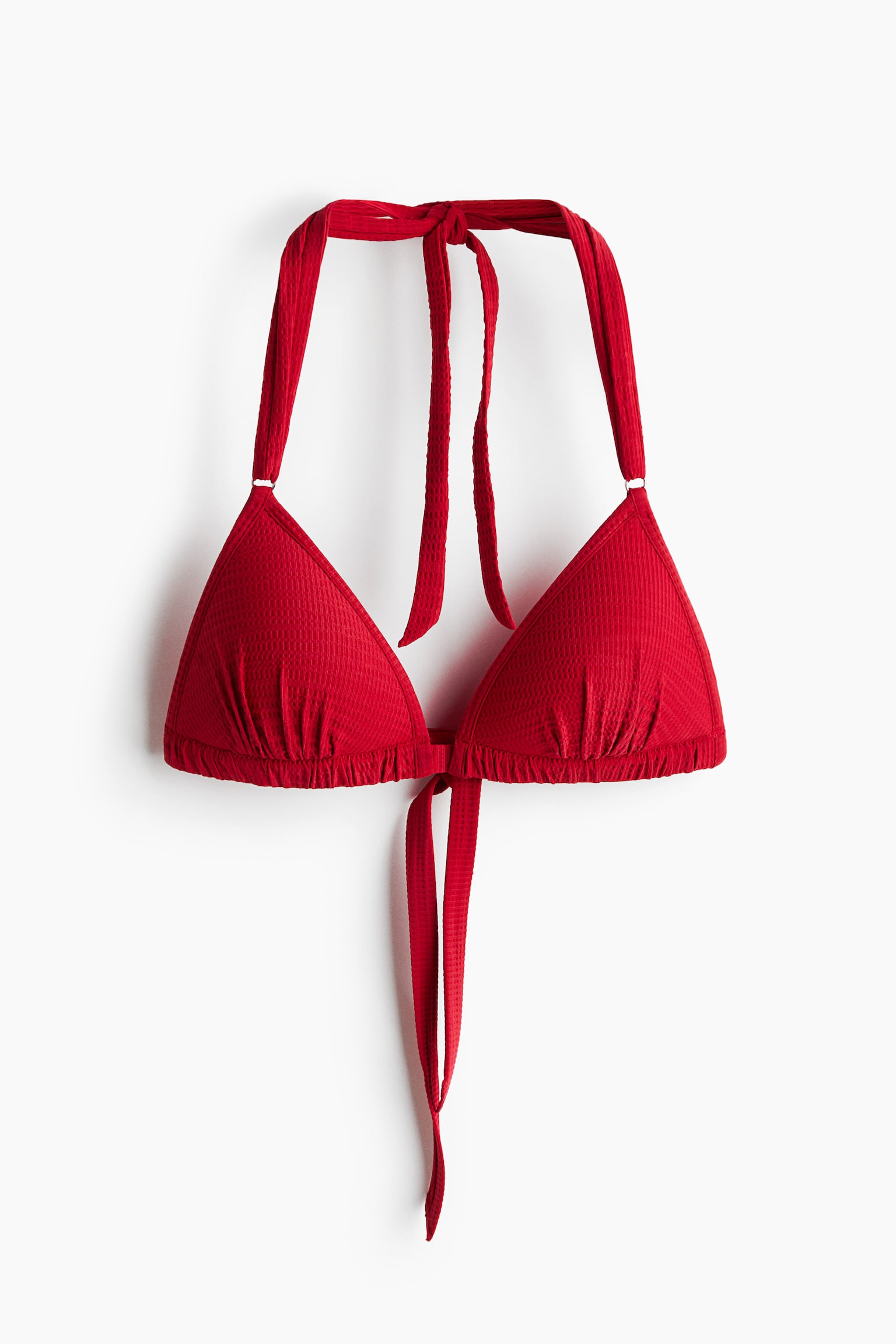 Trekantsbikini-bh med push up - Röd/Svart/Vit/Blommig/Blå/Dimgrön - 1