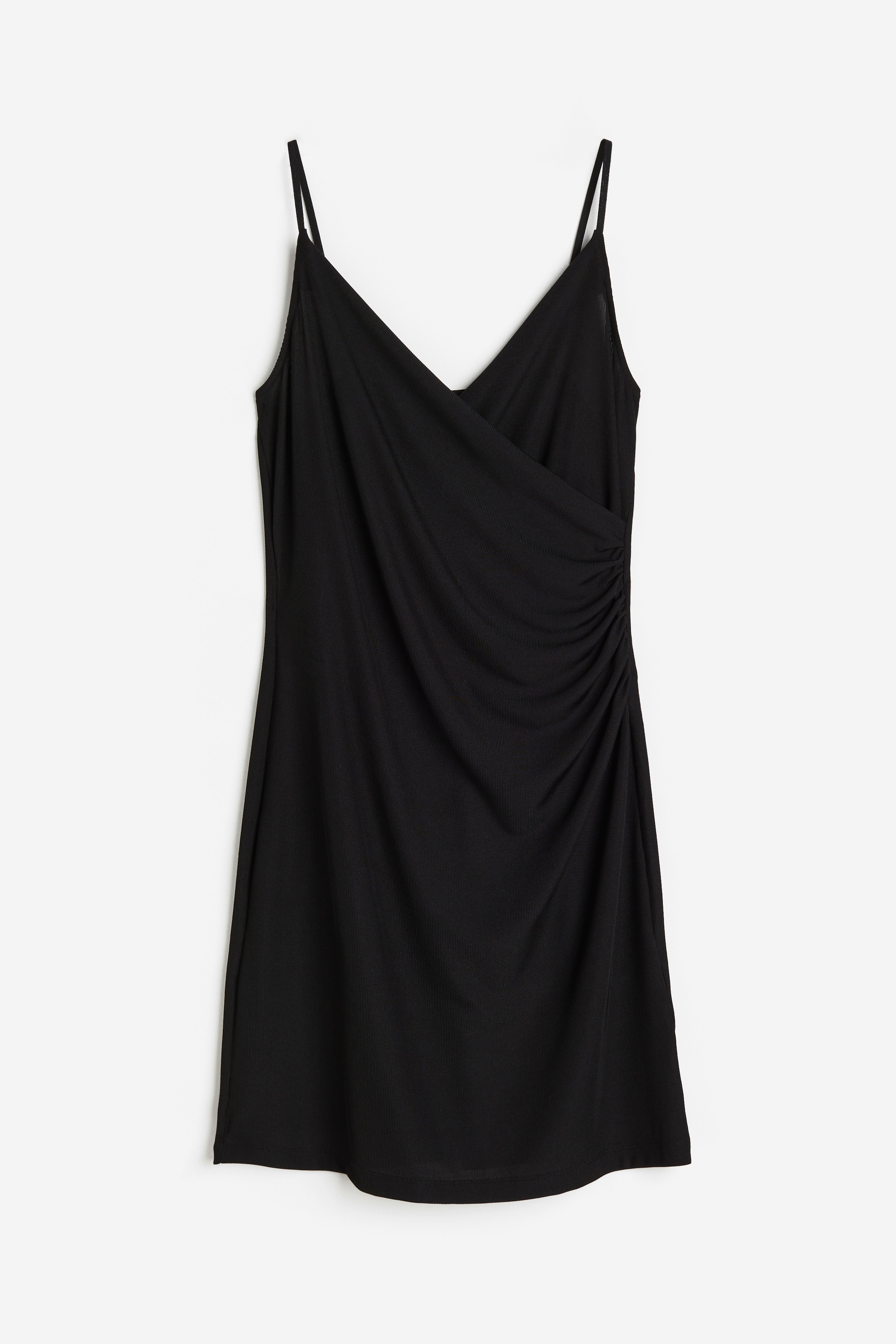 draped jersey dress