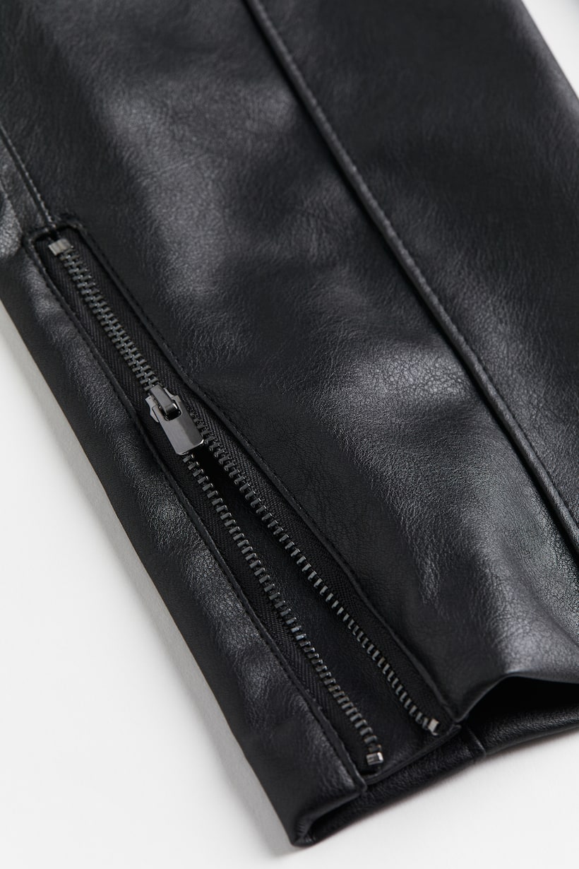 Women's Black Biker trousers | H&M GB